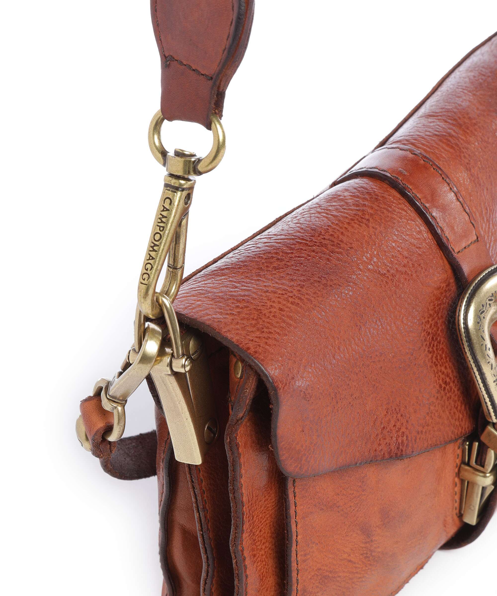 Campomaggi Shoulder bag cognac - Image 5