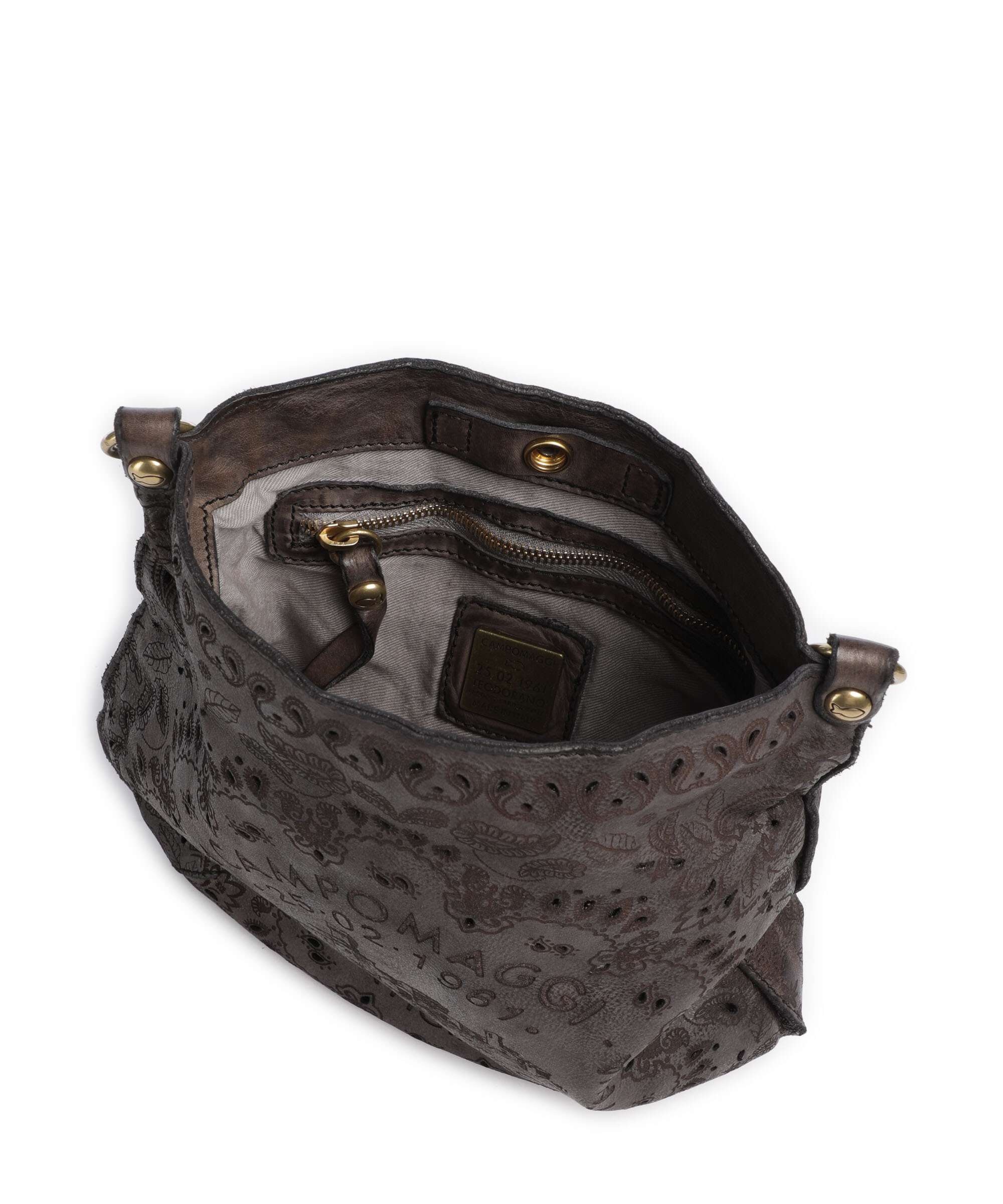Campomaggi Shoulder bag grigio - Image 5