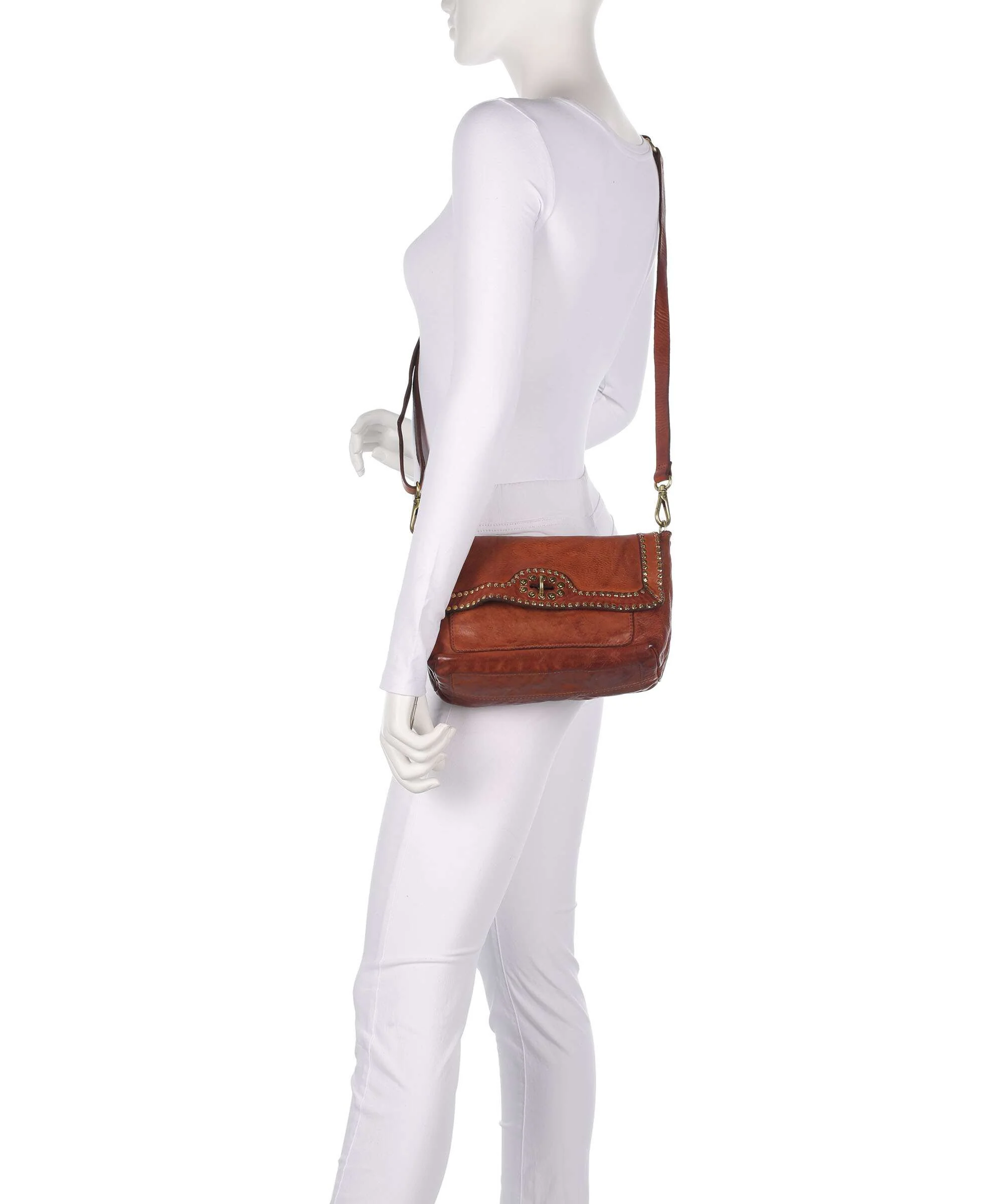 Campomaggi Shoulder bag cognac - Image 3