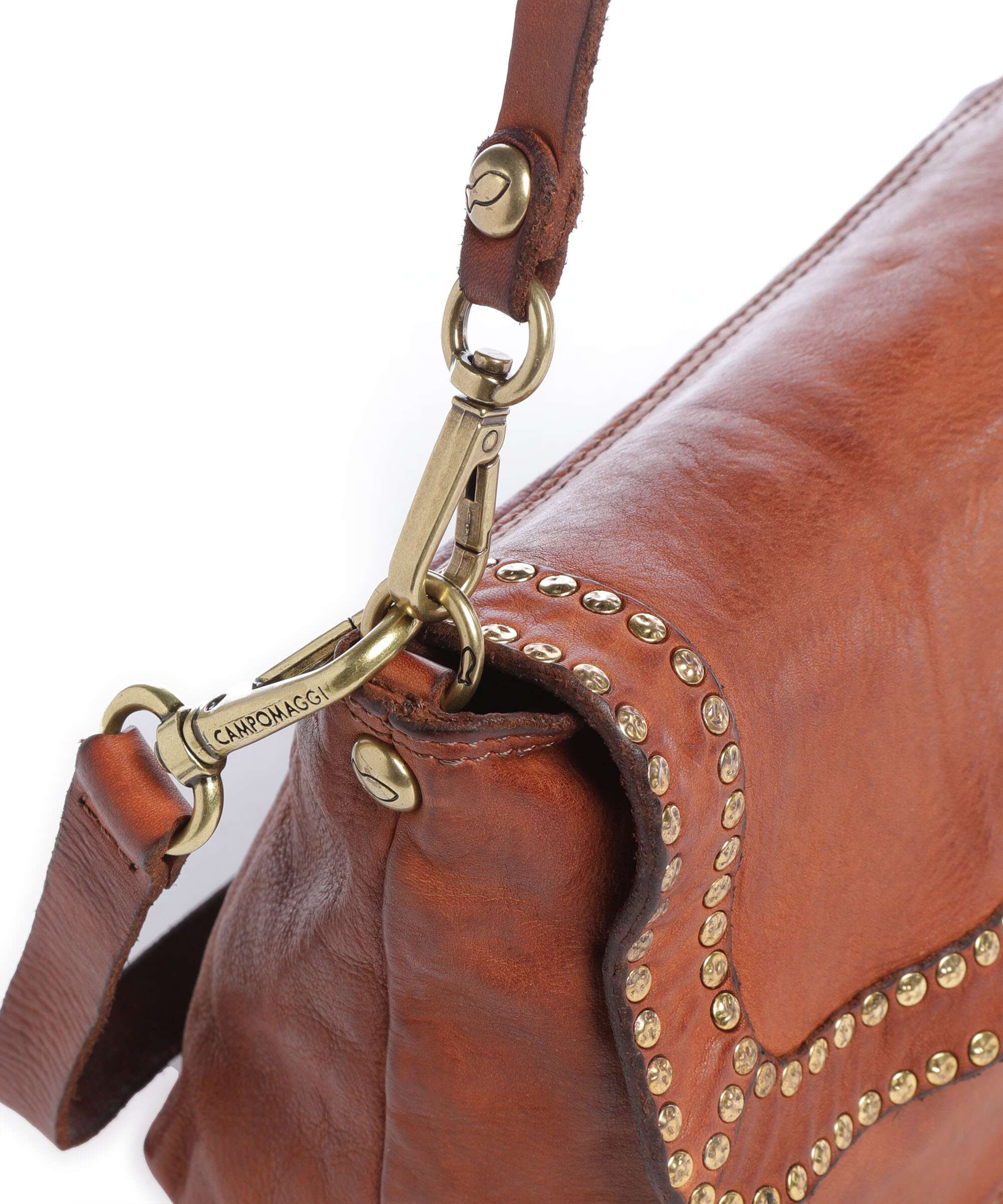 Campomaggi Shoulder bag cognac - Image 4