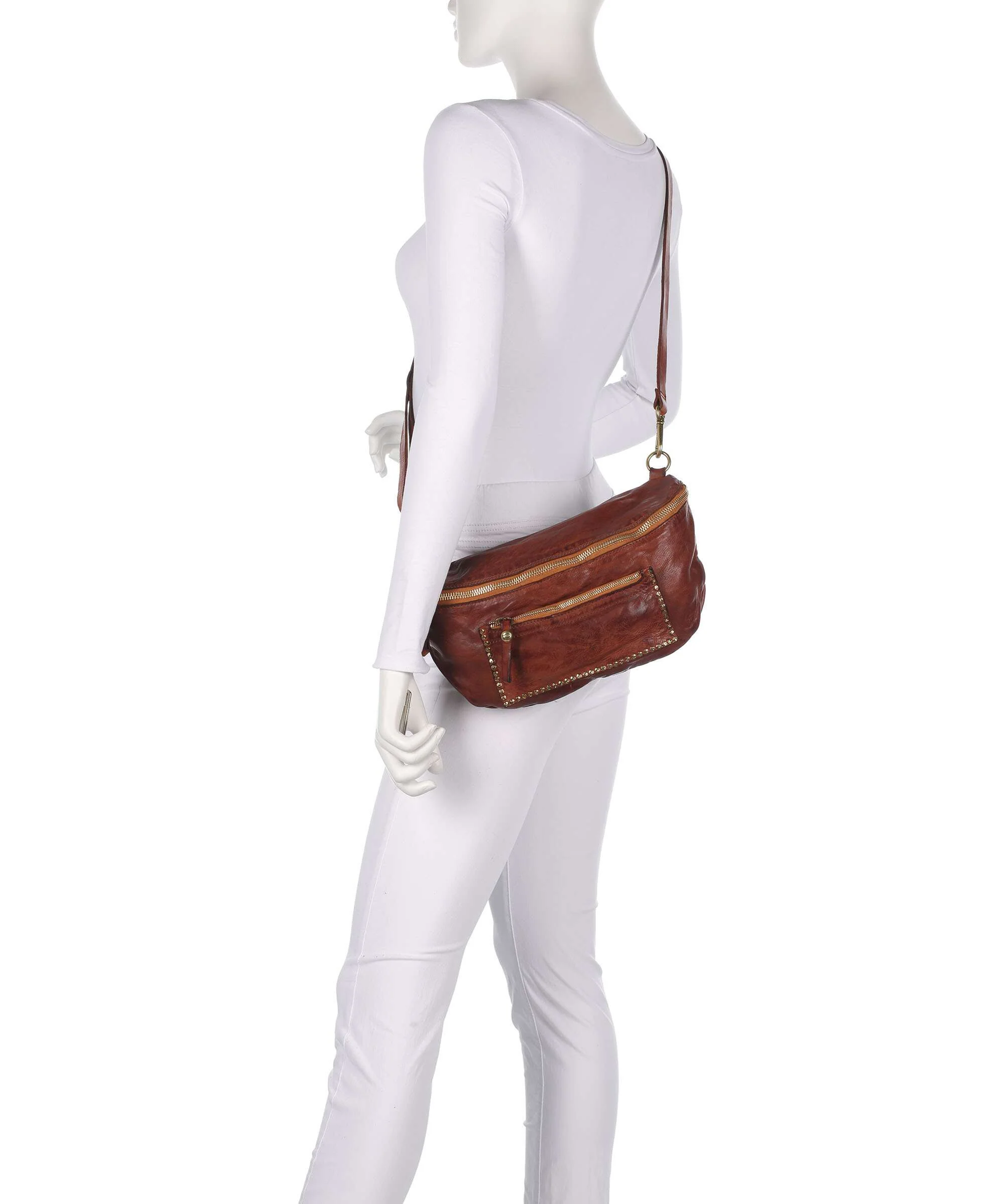 Campomaggi Shoulder bag cognac - Image 3