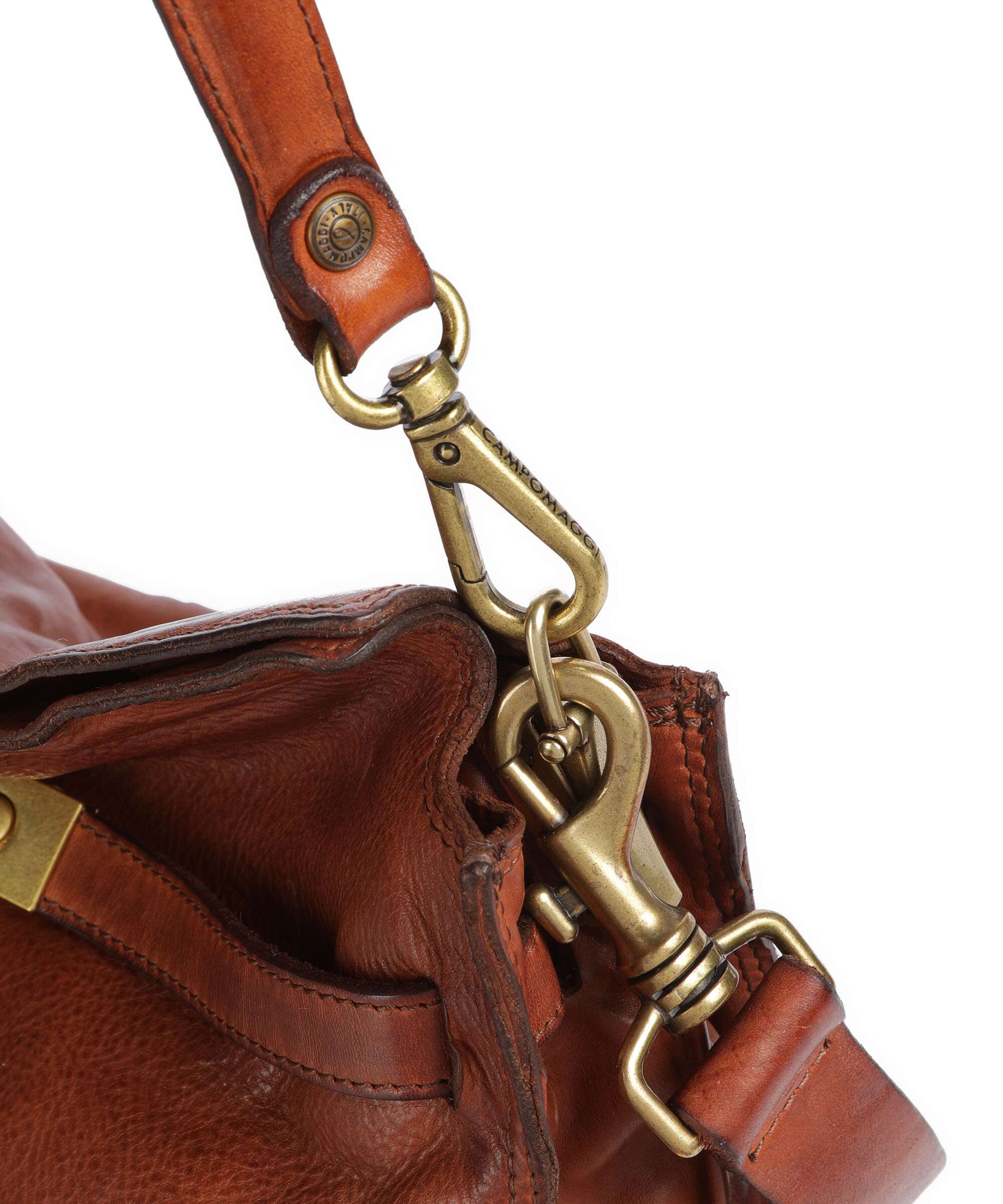 Campomaggi Shoulder bag cognac - Image 4