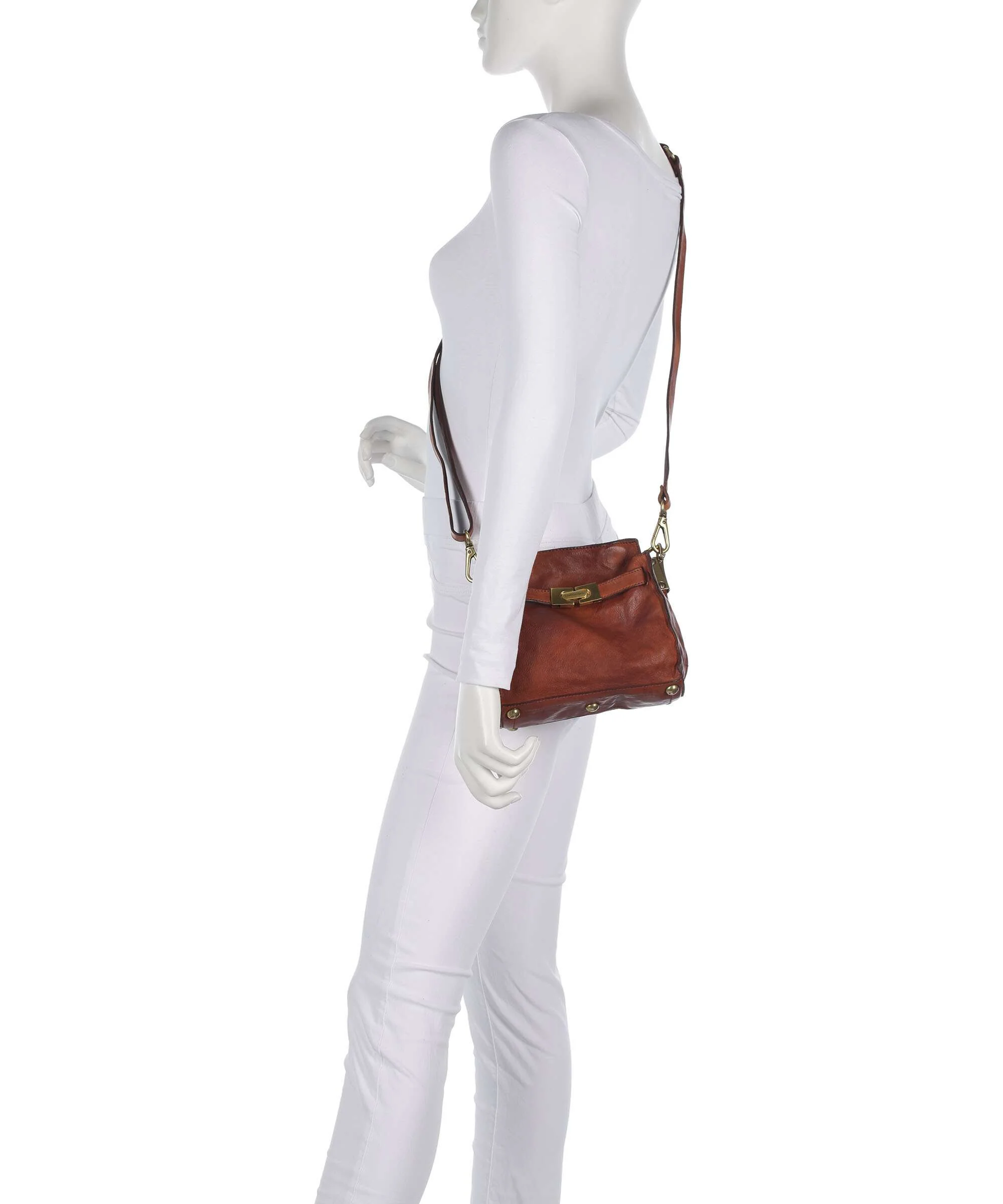 Campomaggi Shoulder bag cognac - Image 4