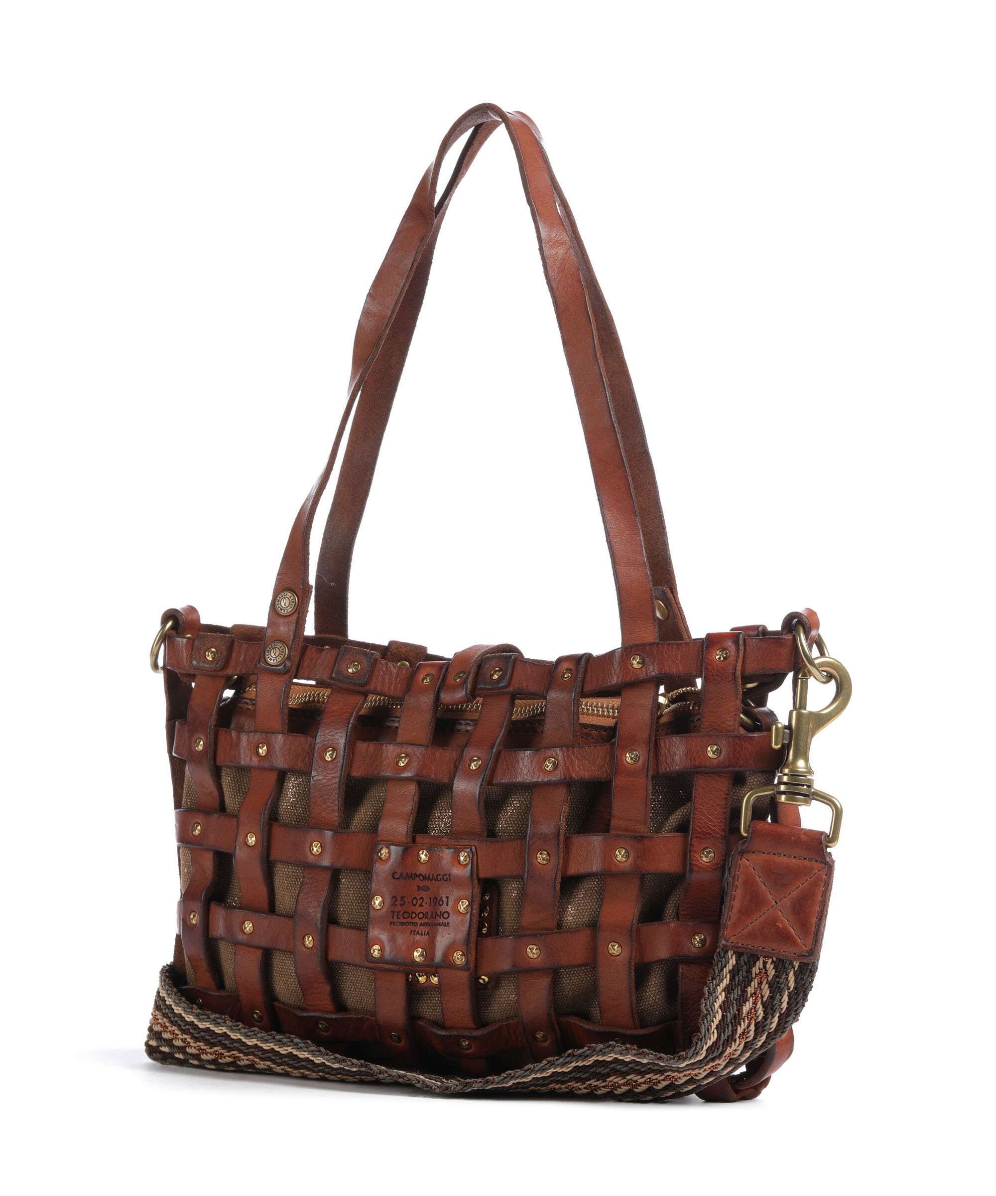 Campomaggi Shoulder bag cognac/bronze - Image 2