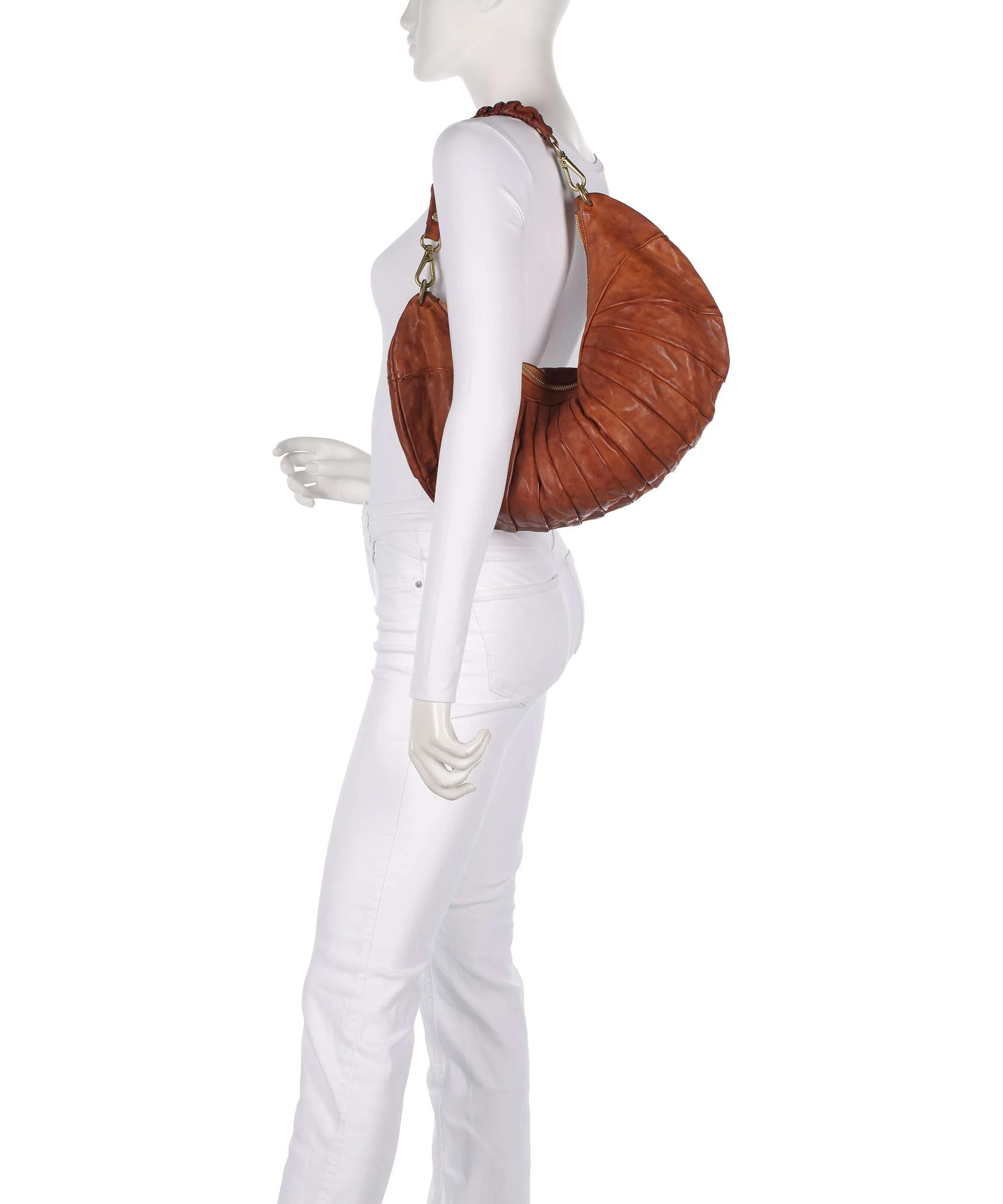 Campomaggi Shoulder bag cognac - Image 3