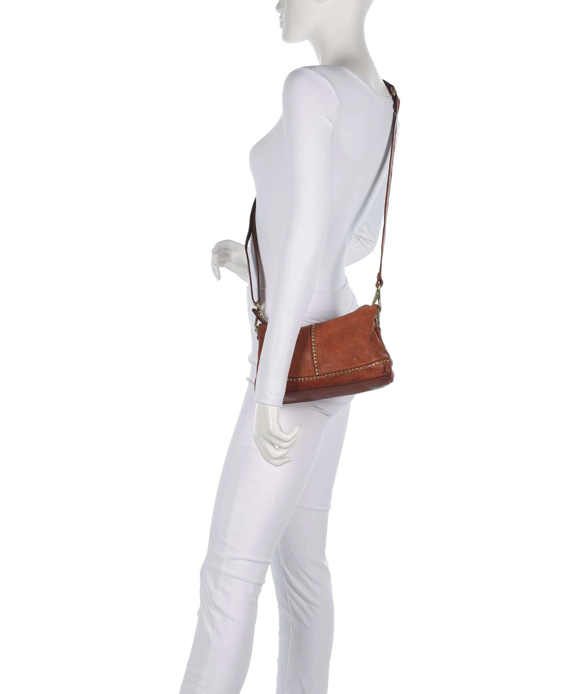 Campomaggi Shoulder bag cognac - Image 4