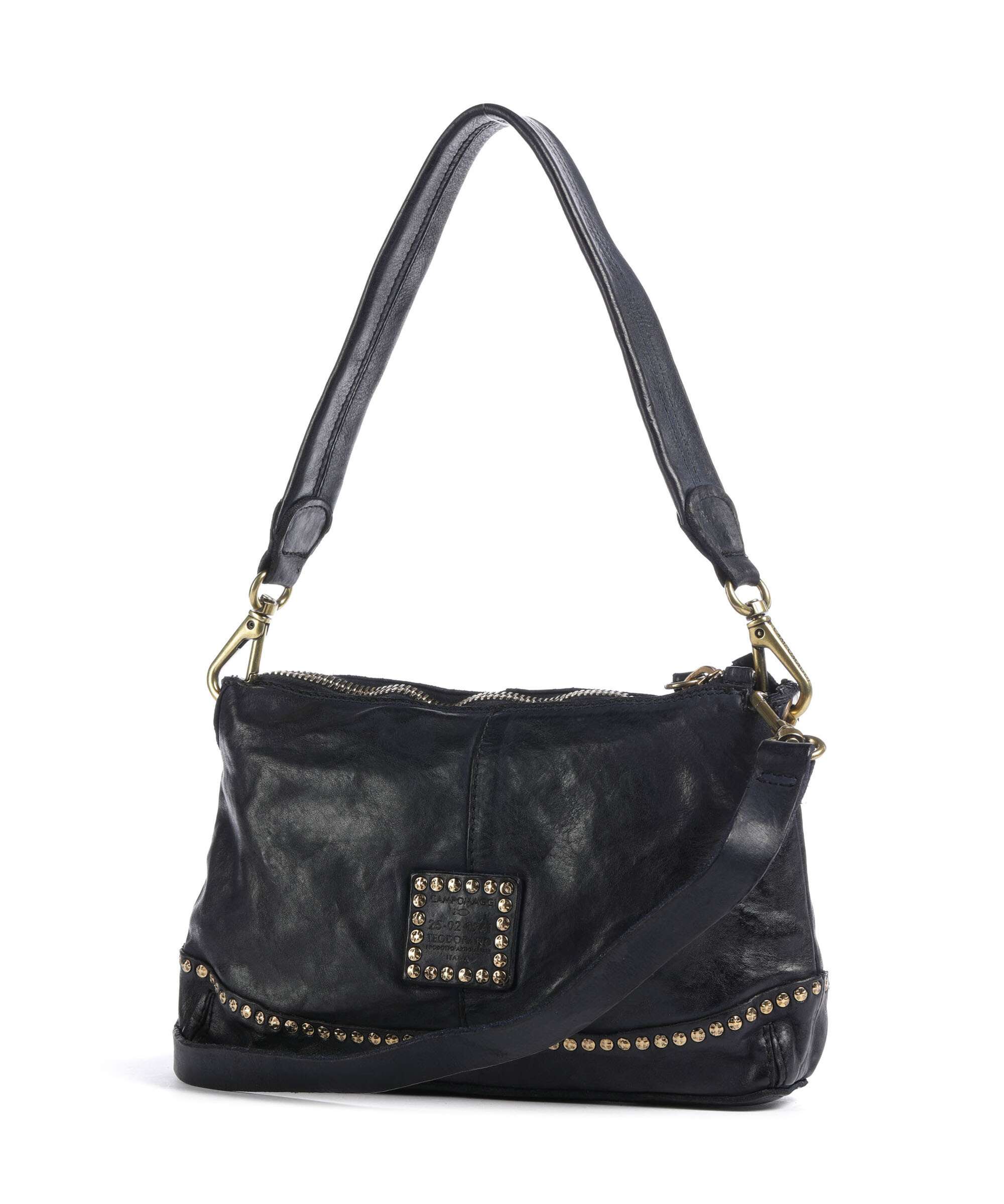 Campomaggi Shoulder bag blue - Image 2