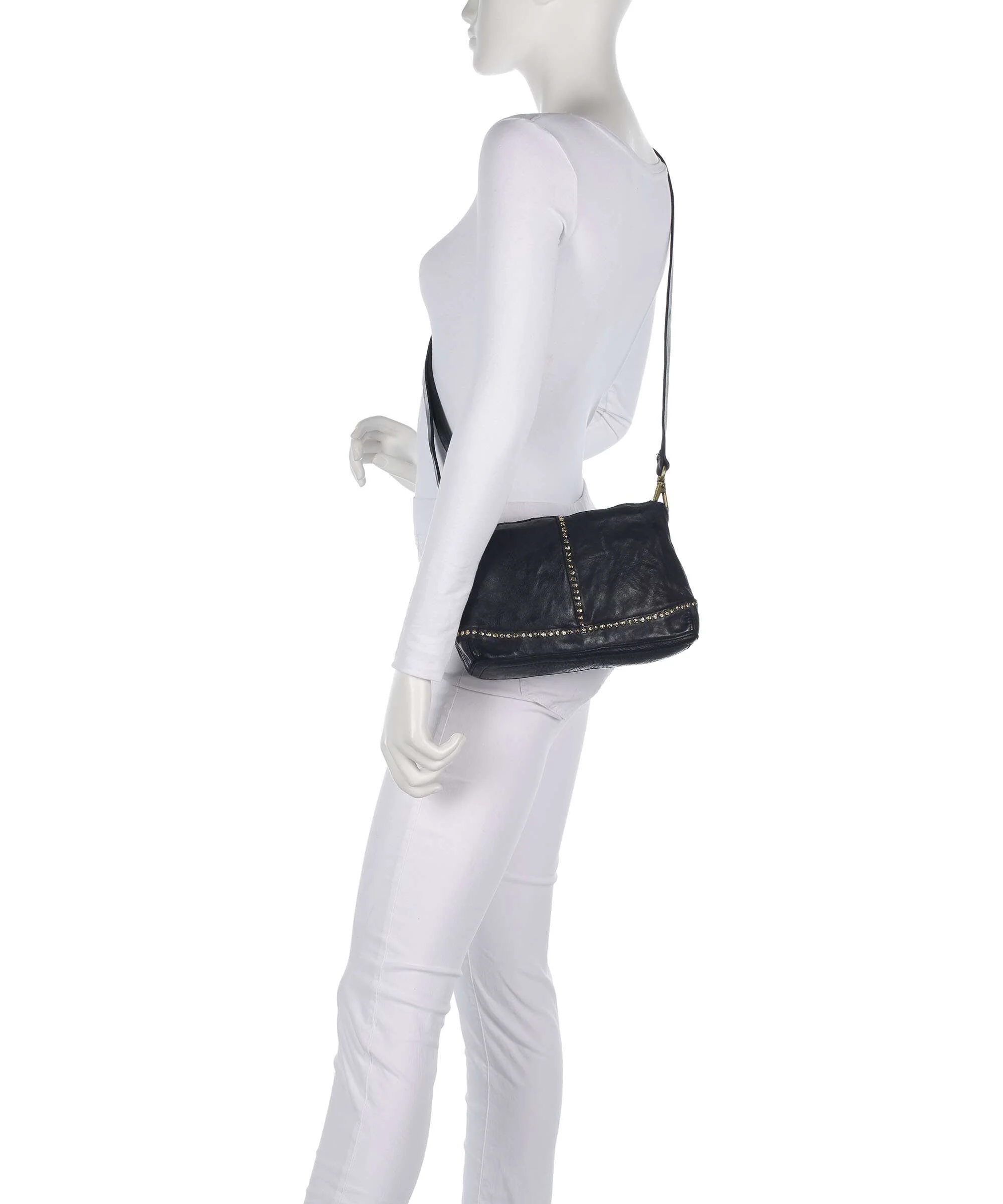 Campomaggi Shoulder bag blue - Image 4