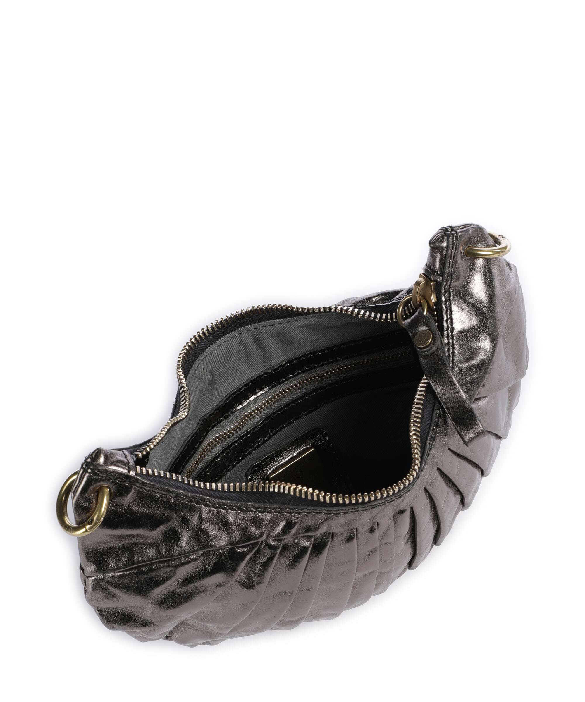 Campomaggi Shoulder bag lead grey - Image 6