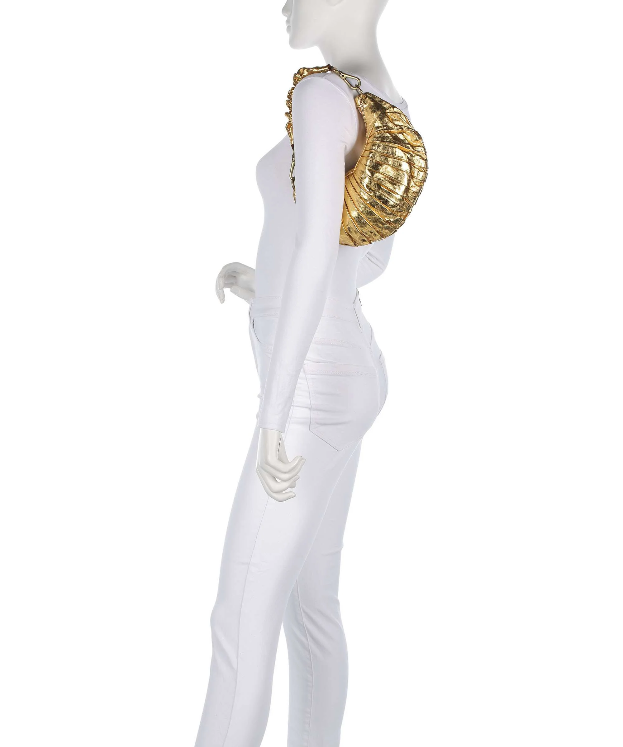 Campomaggi Shoulder bag gold - Image 3