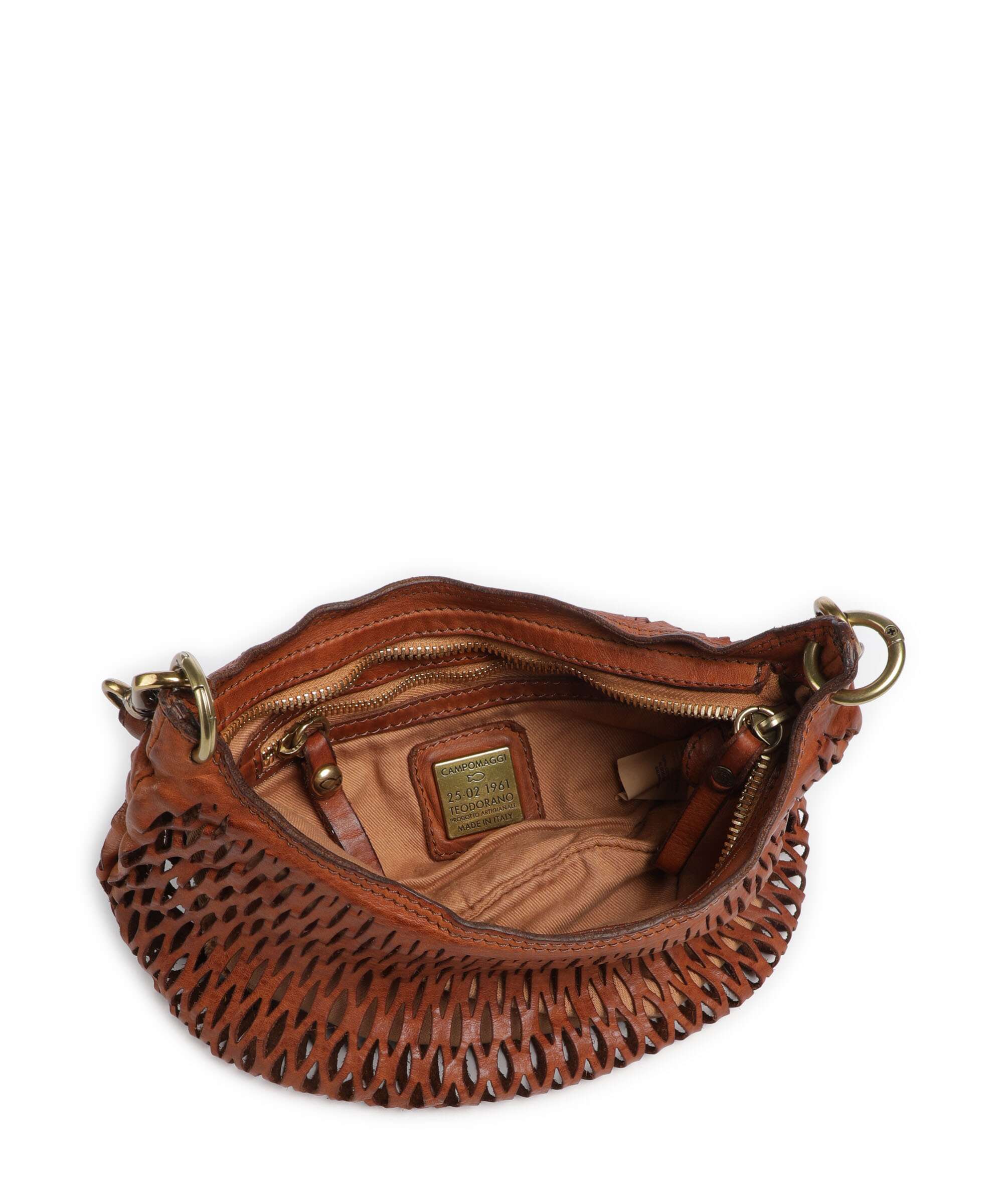Campomaggi Shoulder bag cognac - Image 7