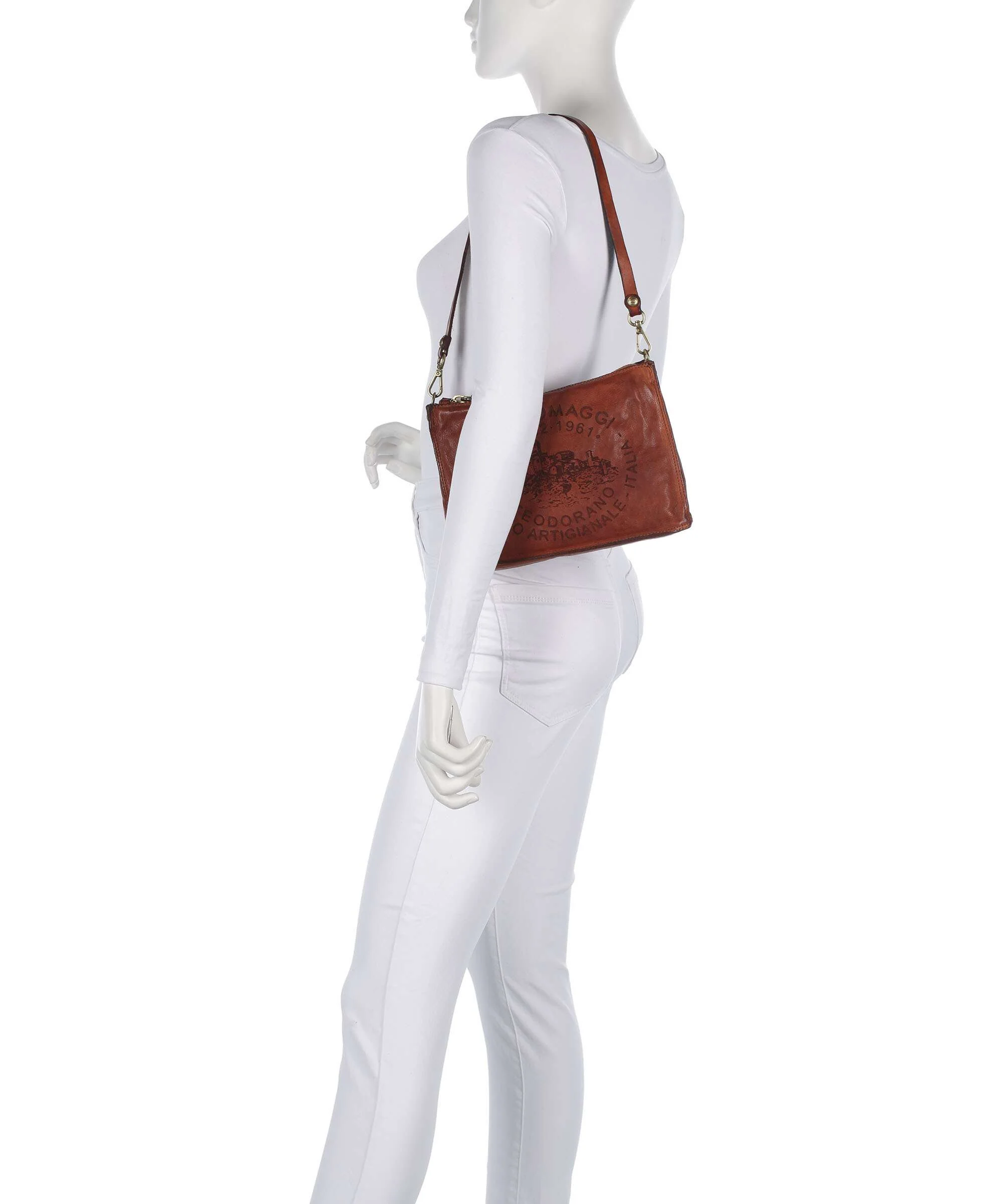 Campomaggi Shoulder bag cognac - Image 3