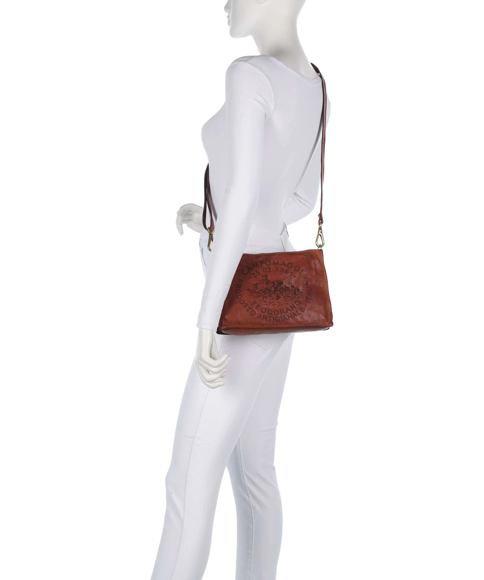 Campomaggi Shoulder bag cognac - Image 4