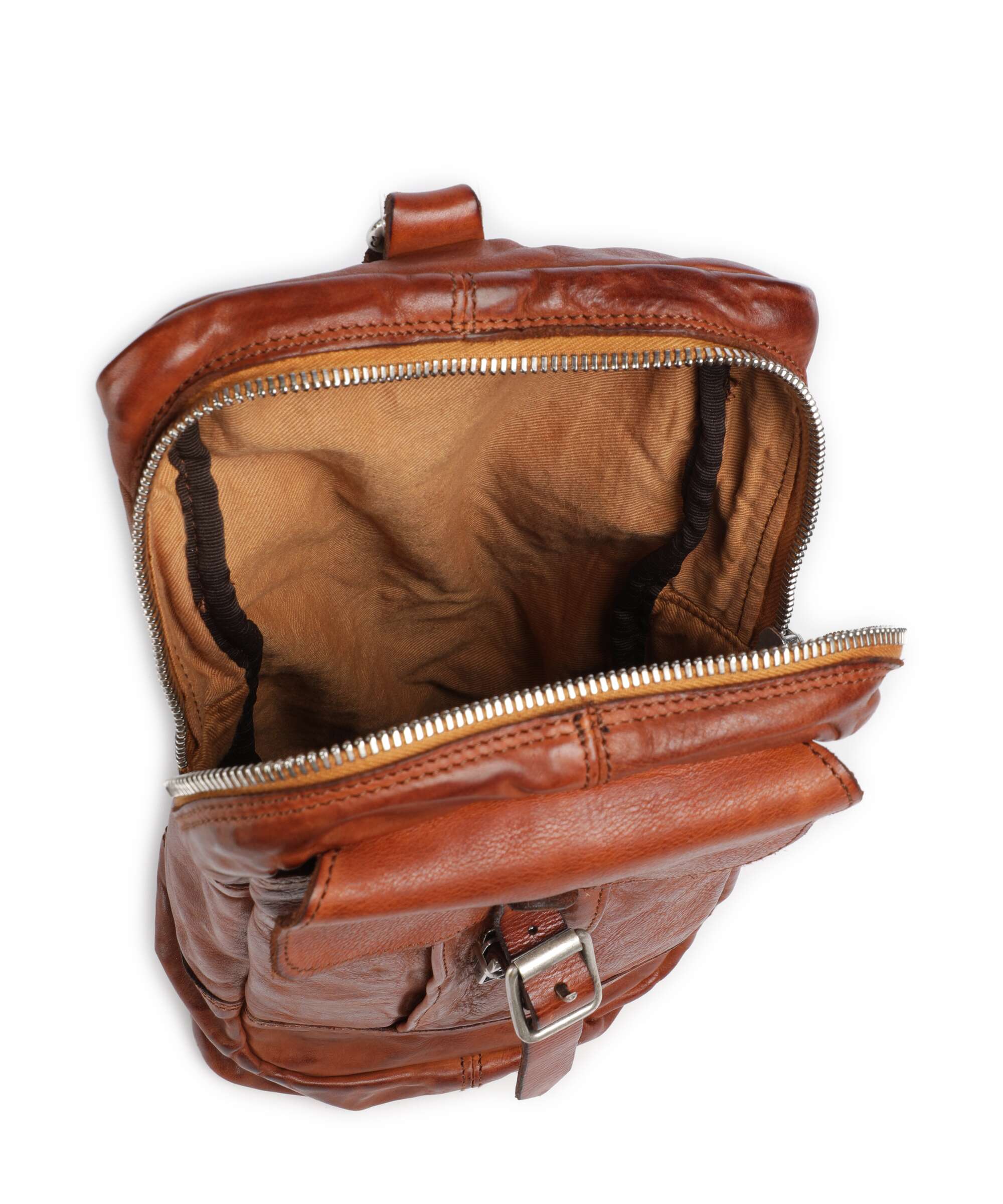 Campomaggi Sling bag cognac - Image 5