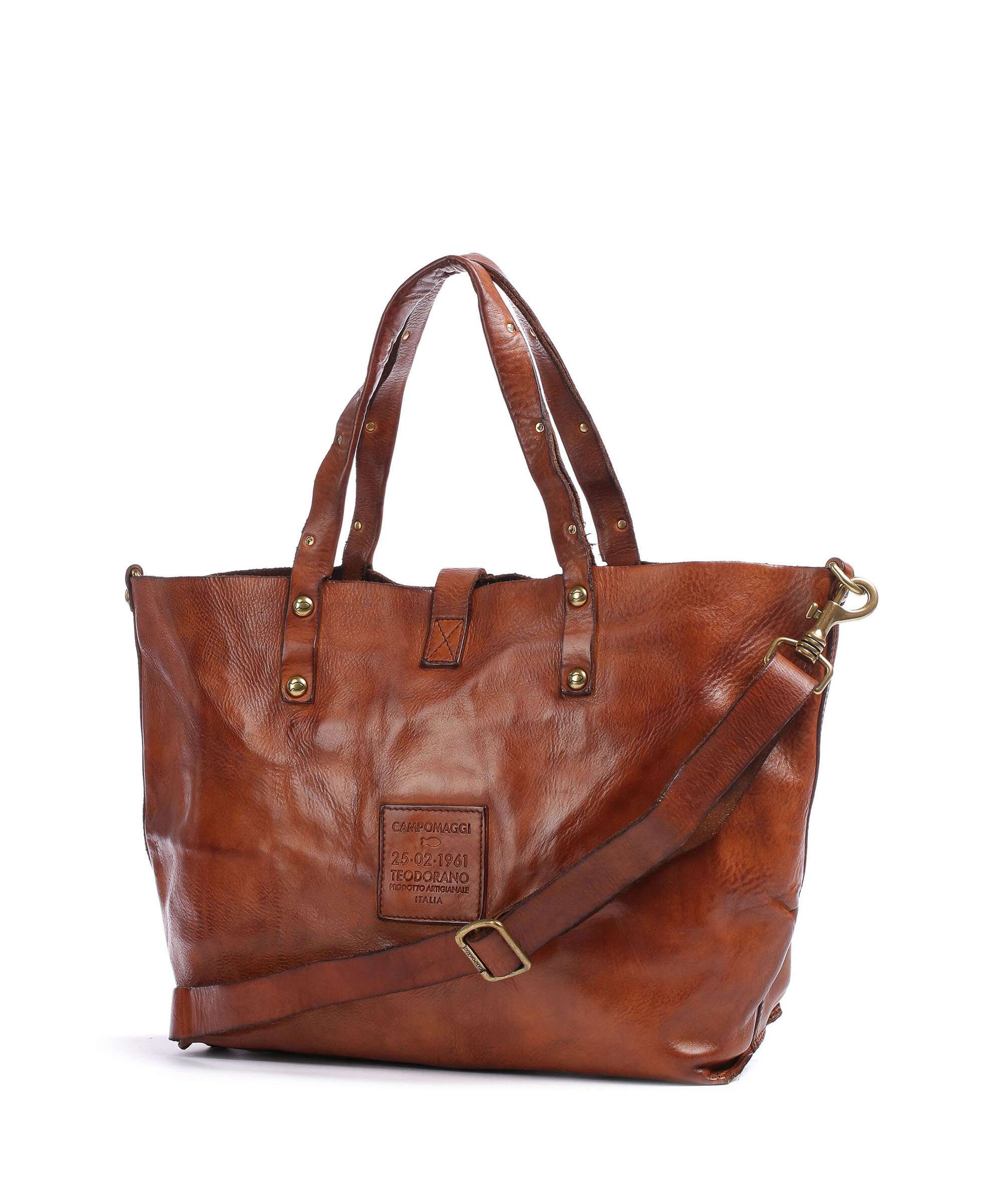 Campomaggi Tote bag cognac - Image 2