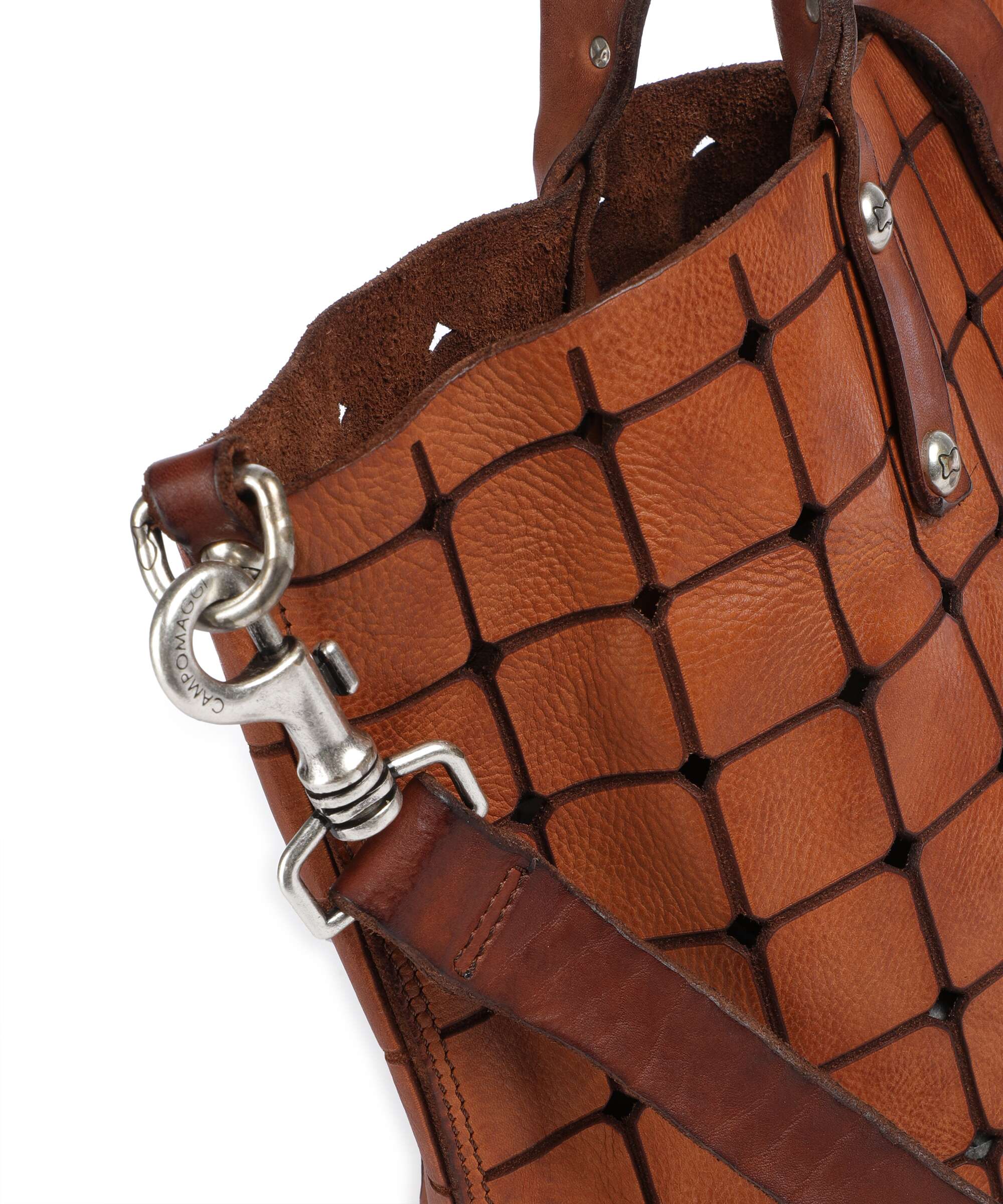 Campomaggi Tote bag cognac - Image 4