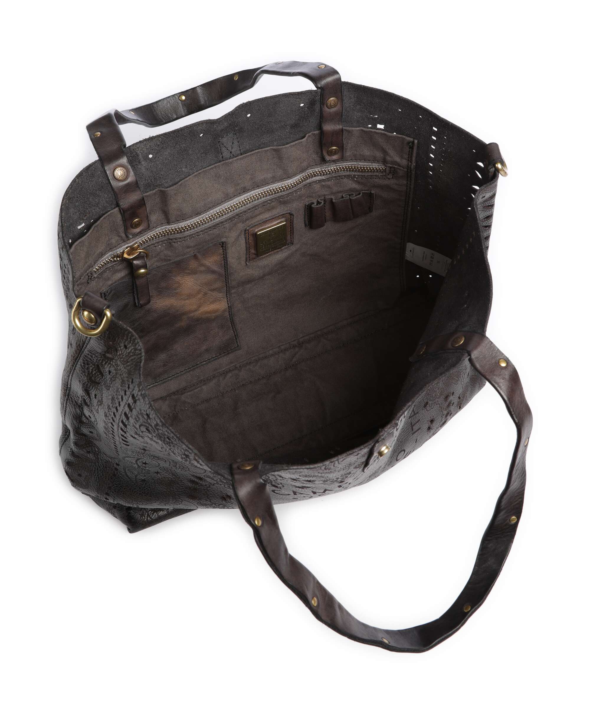 Campomaggi Tote bag grigio - Image 6