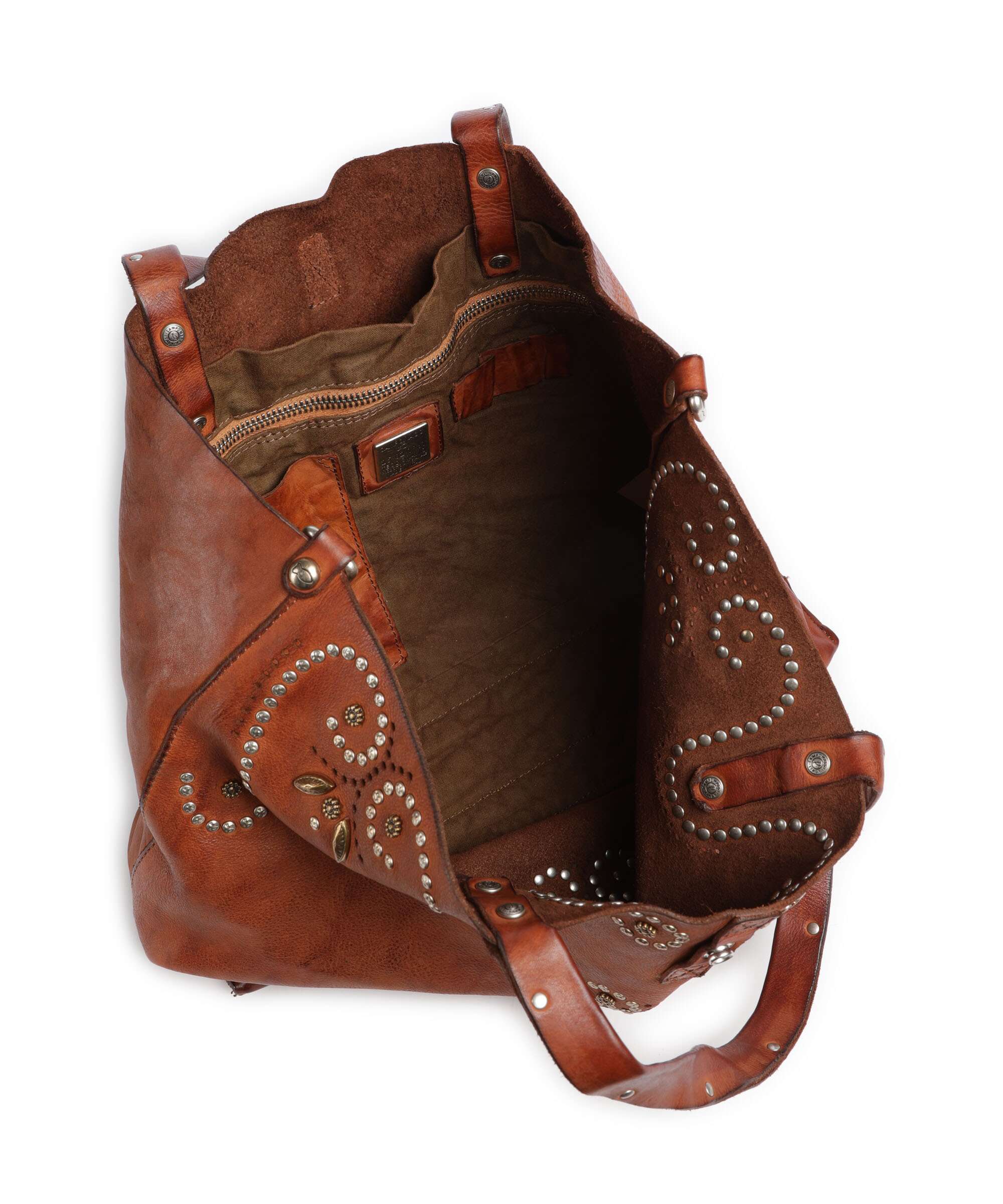 Campomaggi Tote bag cognac - Image 6