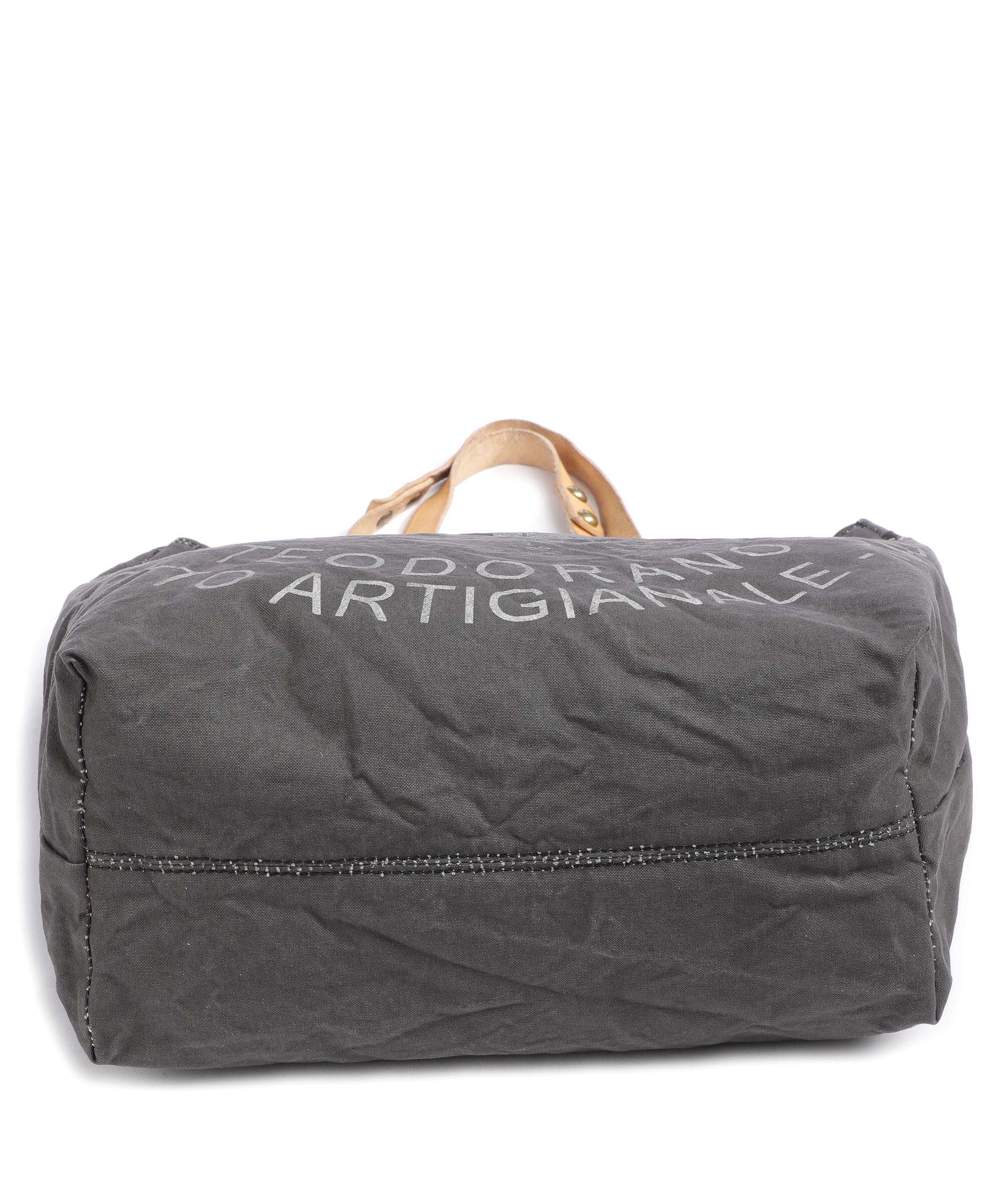 Campomaggi Tote bag grey/natural/silver - Image 5