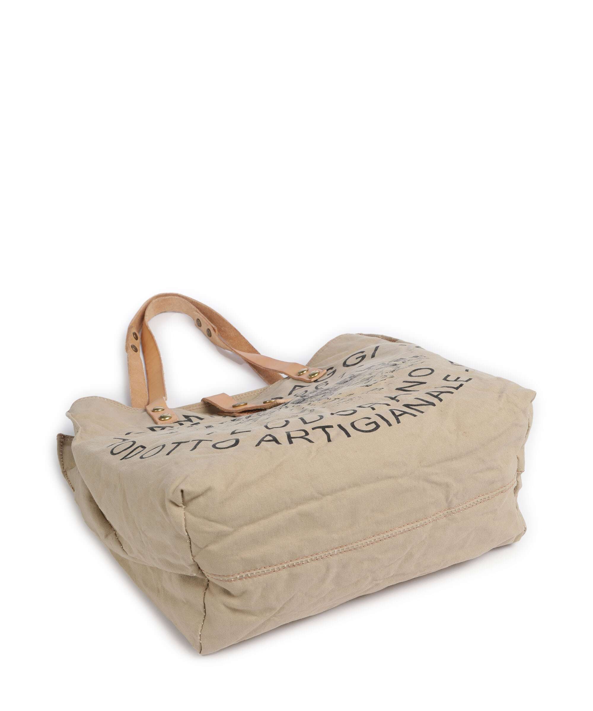 Campomaggi Tote bag beige - Image 4