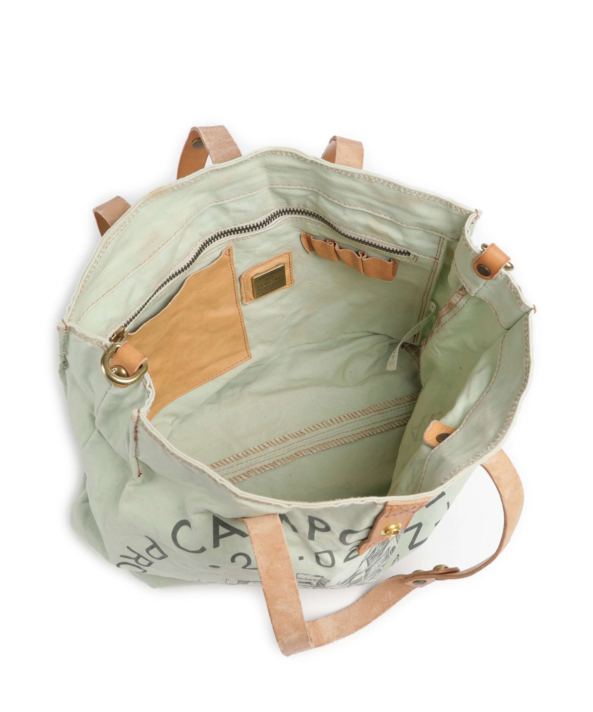 Campomaggi Tote bag green - Image 5