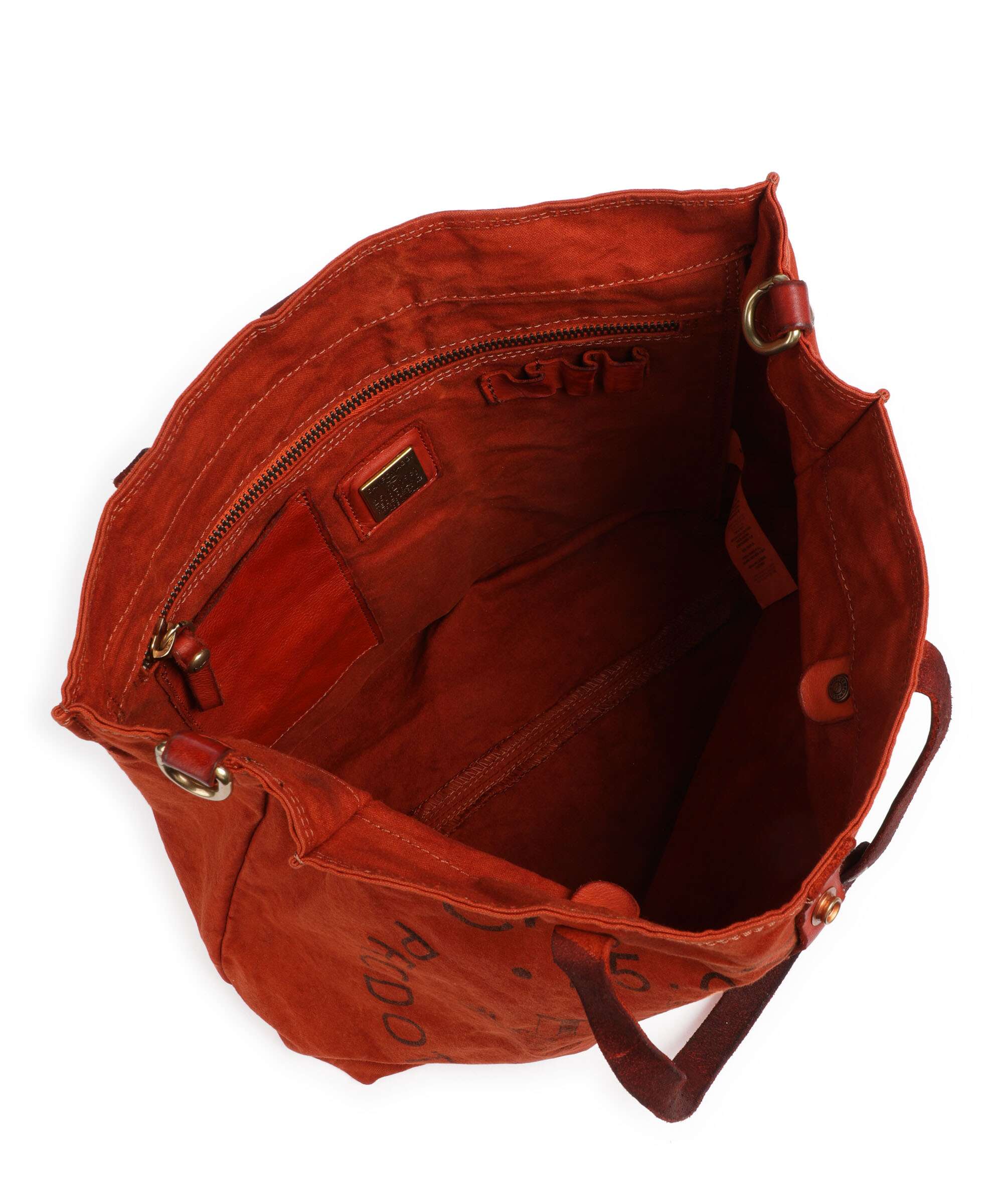Campomaggi Tote bag beige/cotto/nera - Image 6