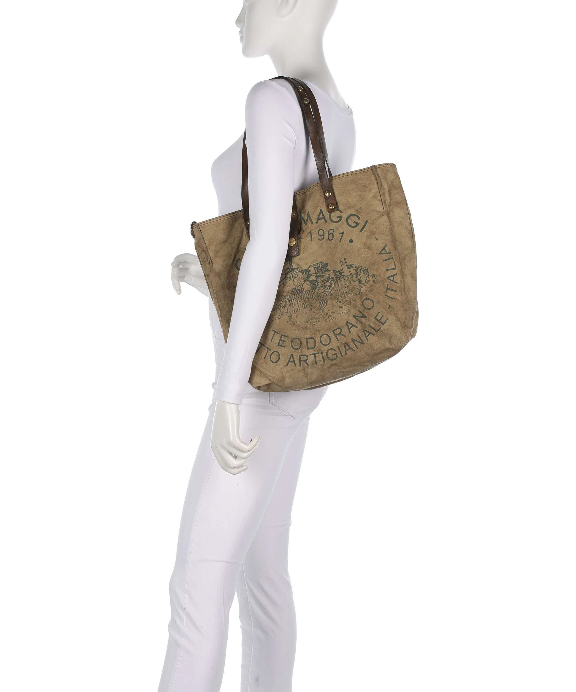 Campomaggi Tote bag brown - Image 3
