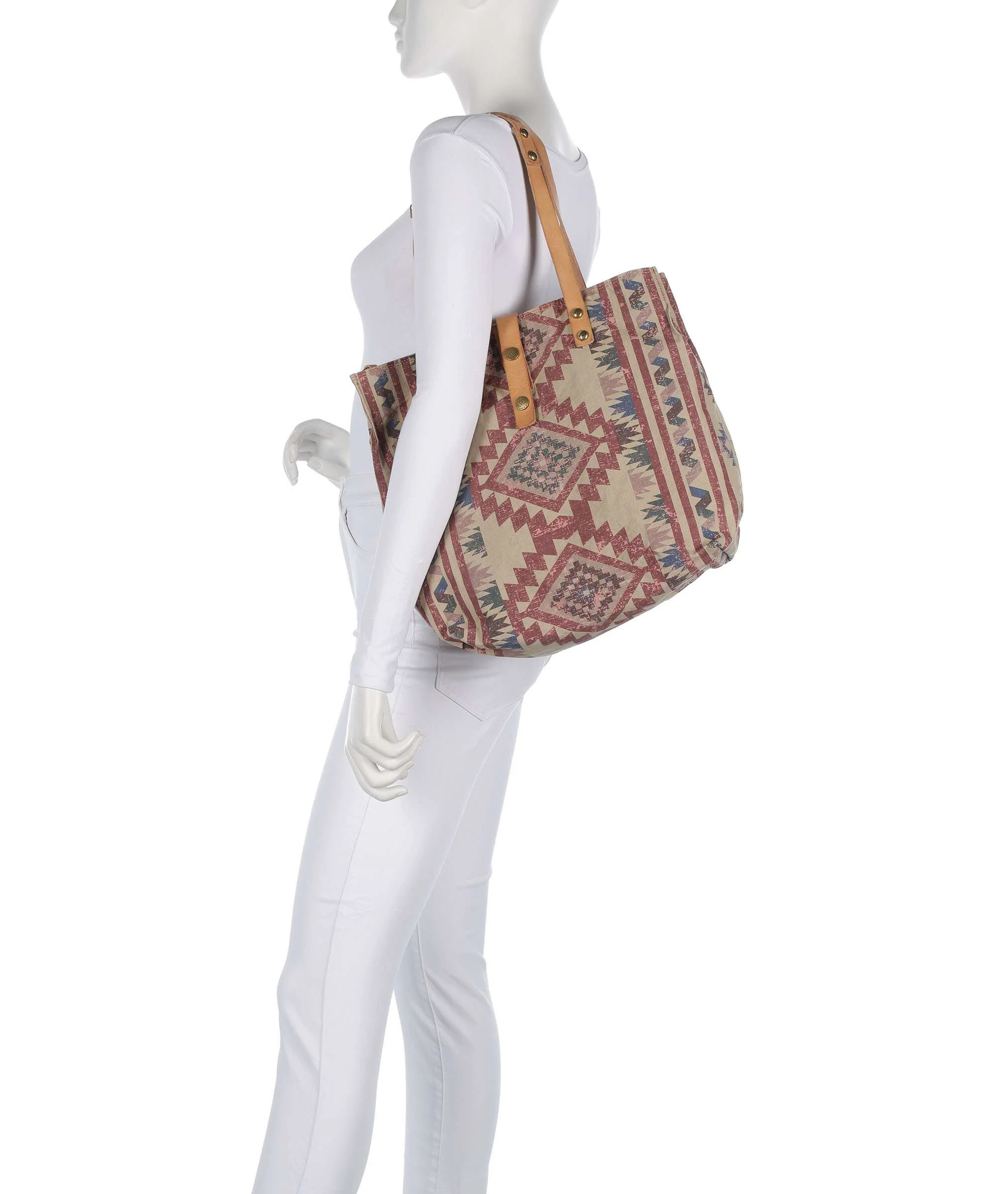 Campomaggi Tote bag beige - Image 3