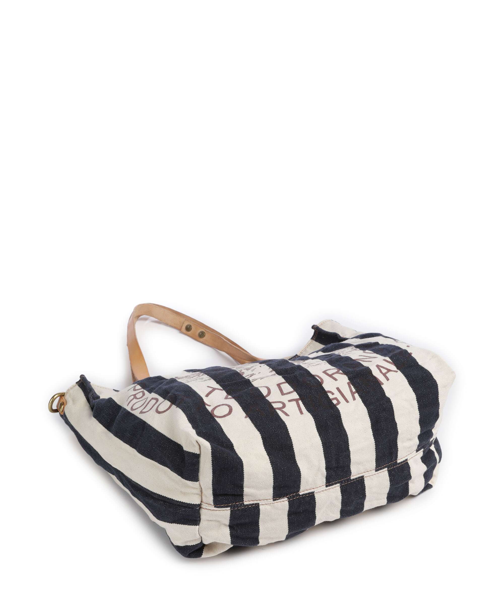 Campomaggi Tote bag blue/beige - Image 4