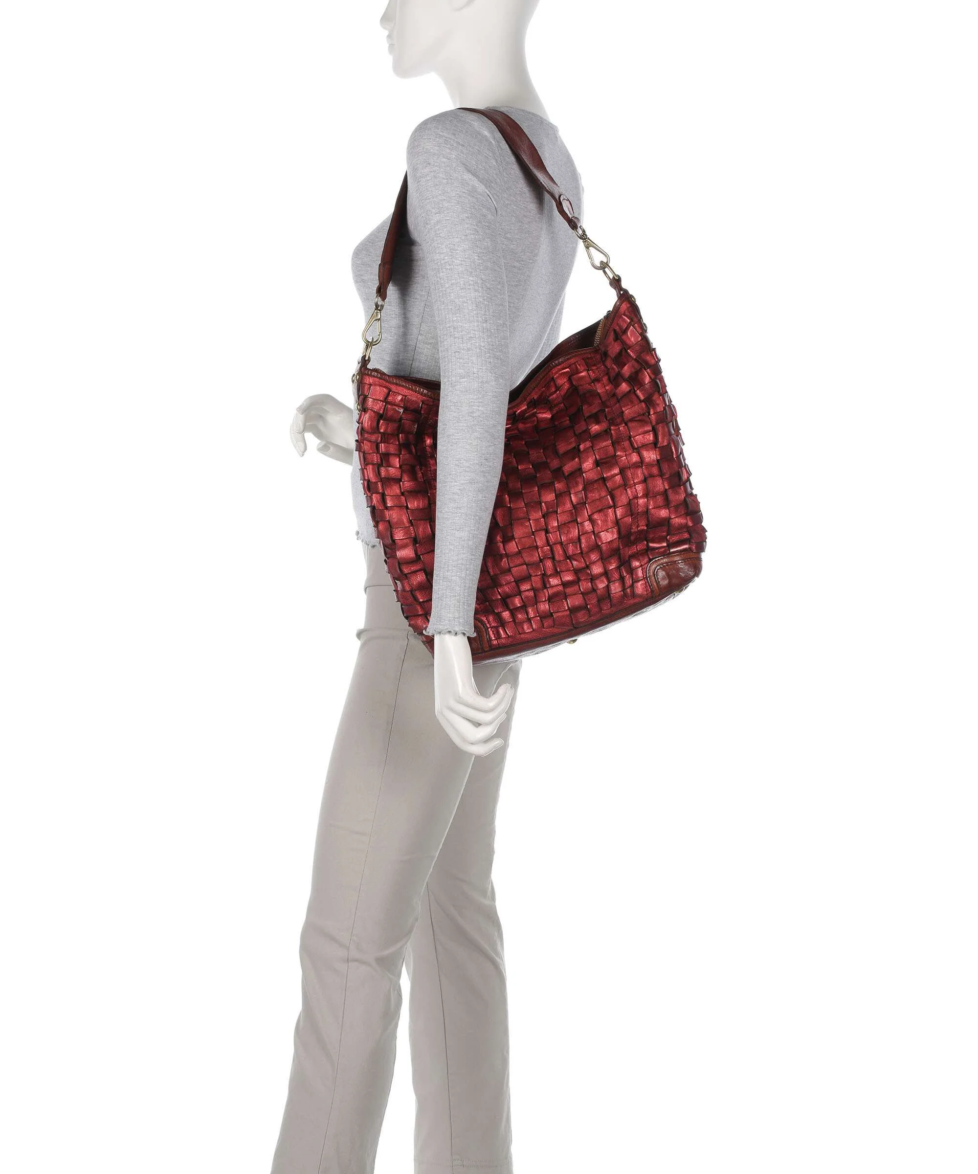 Campomaggi Tote bag coral - Image 3