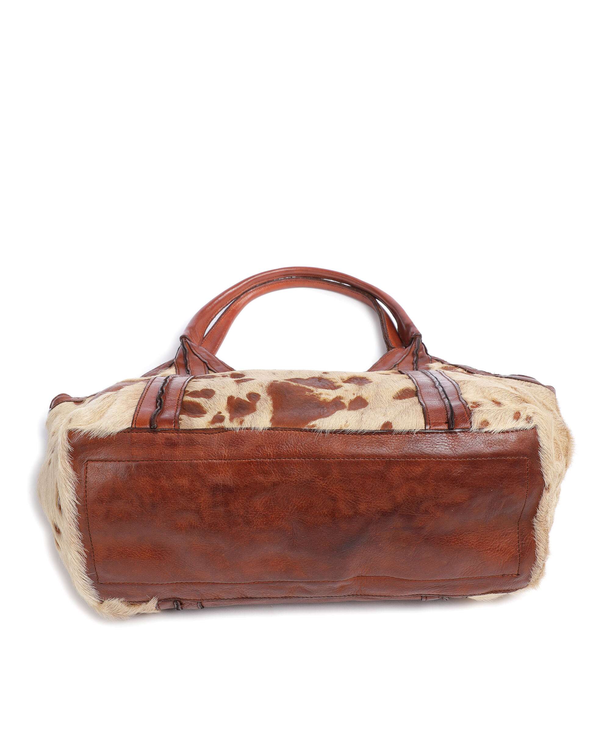 Campomaggi Tote bag bianco/beige/cognac - Image 5
