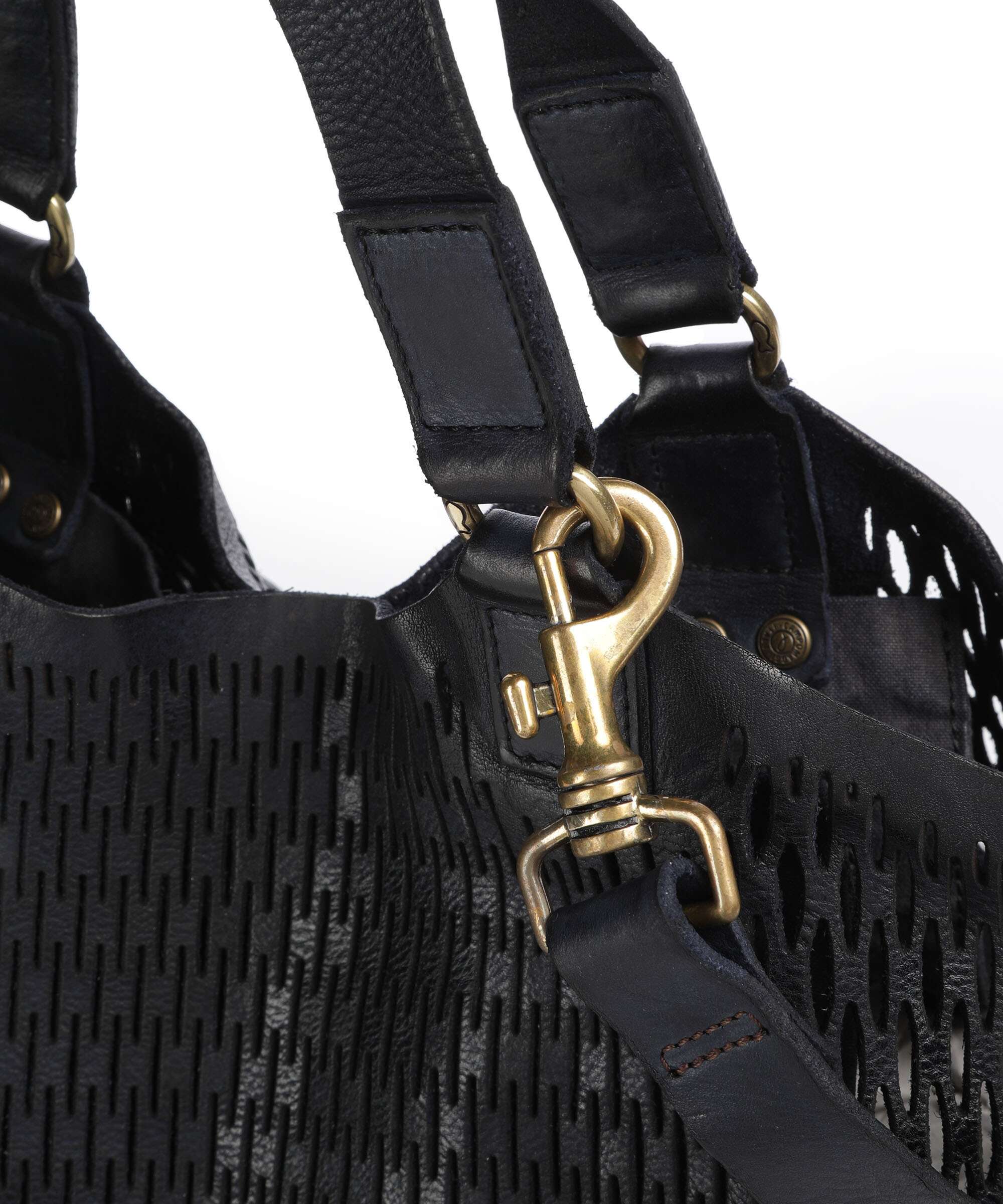 Campomaggi Tote bag blue - Image 4