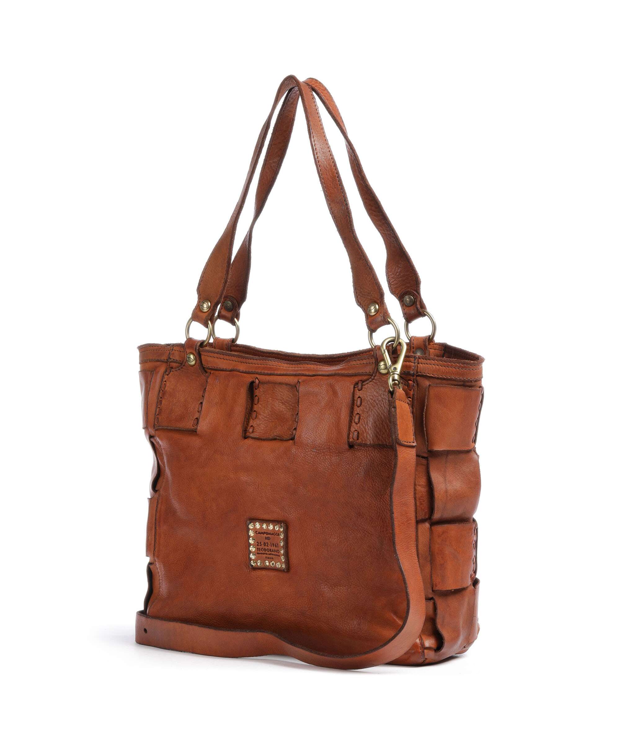 Campomaggi Tote bag cognac - Image 2