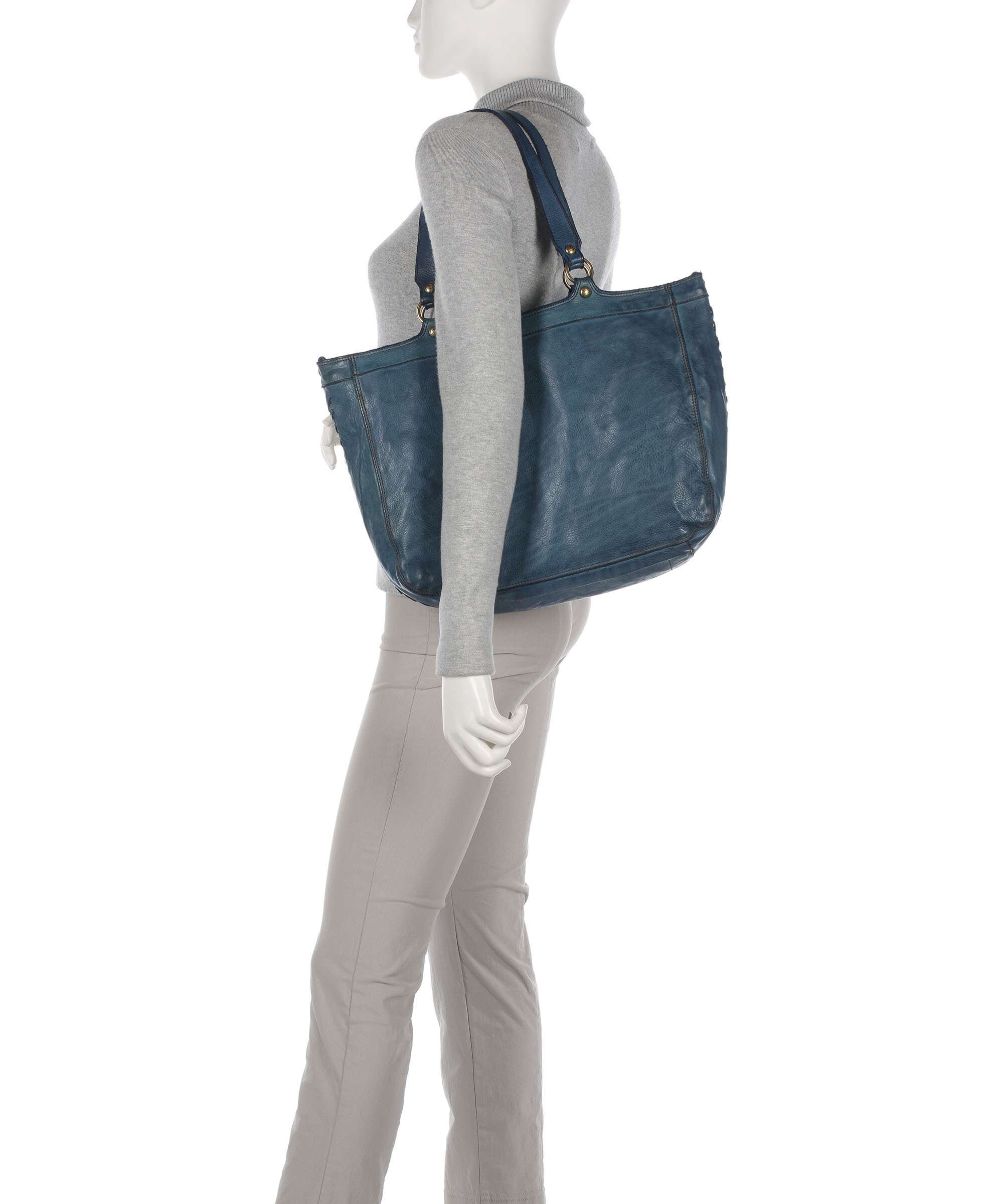 Campomaggi Tote bag zaffiro - Image 3