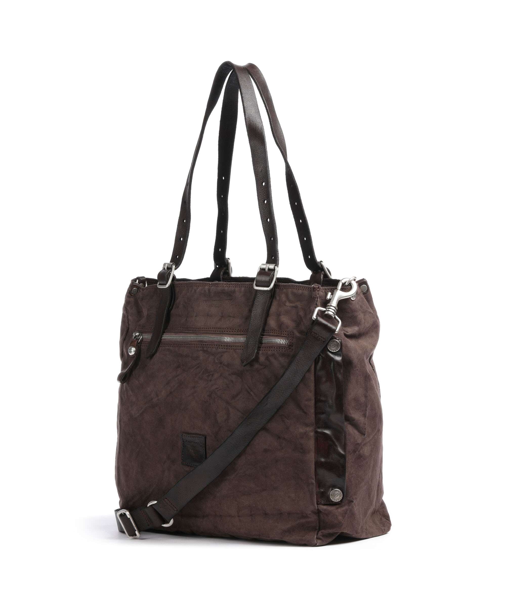 Campomaggi Tote bag verde militare/moro - Image 2