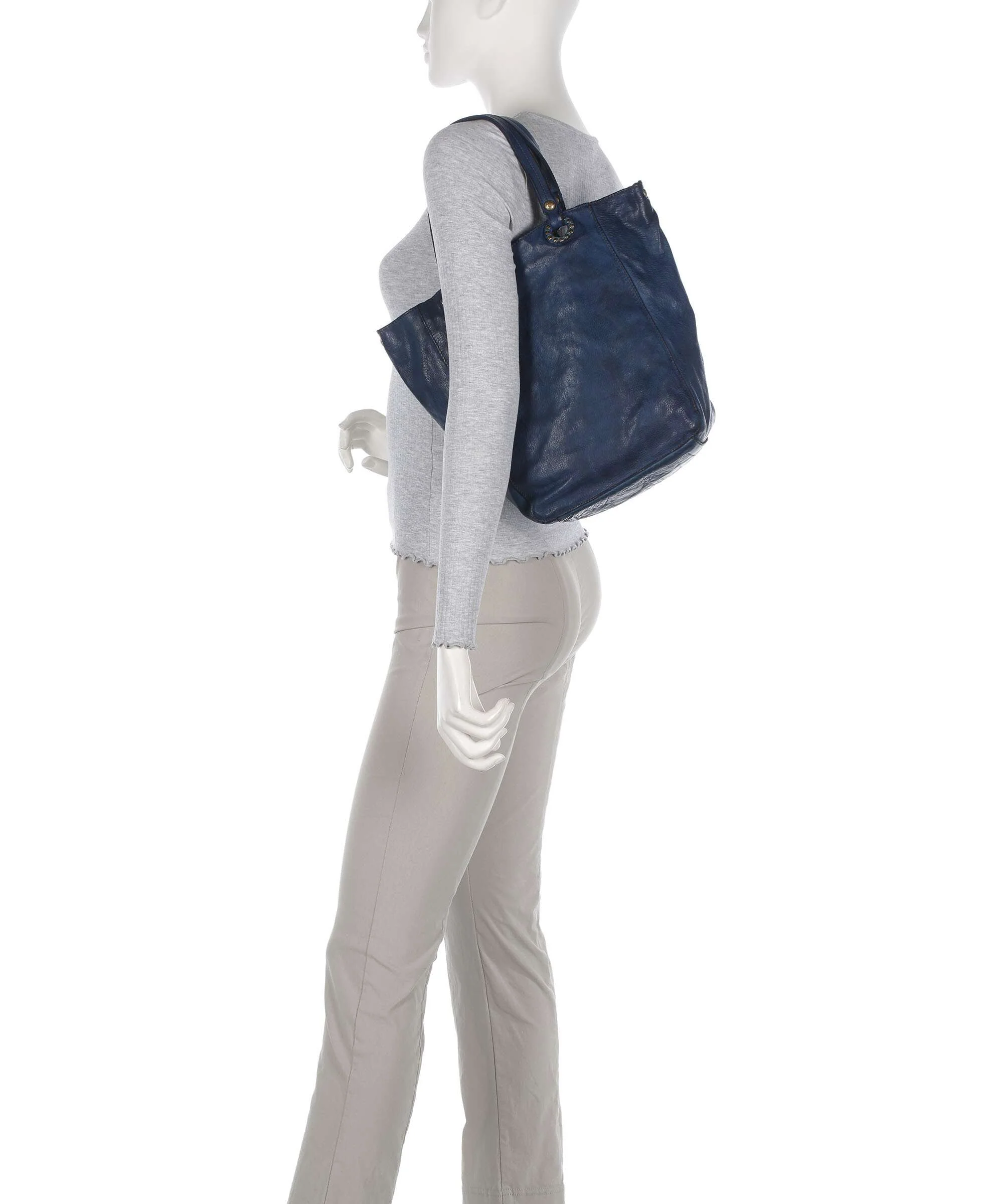 Campomaggi Tote bag sapphire - Image 3