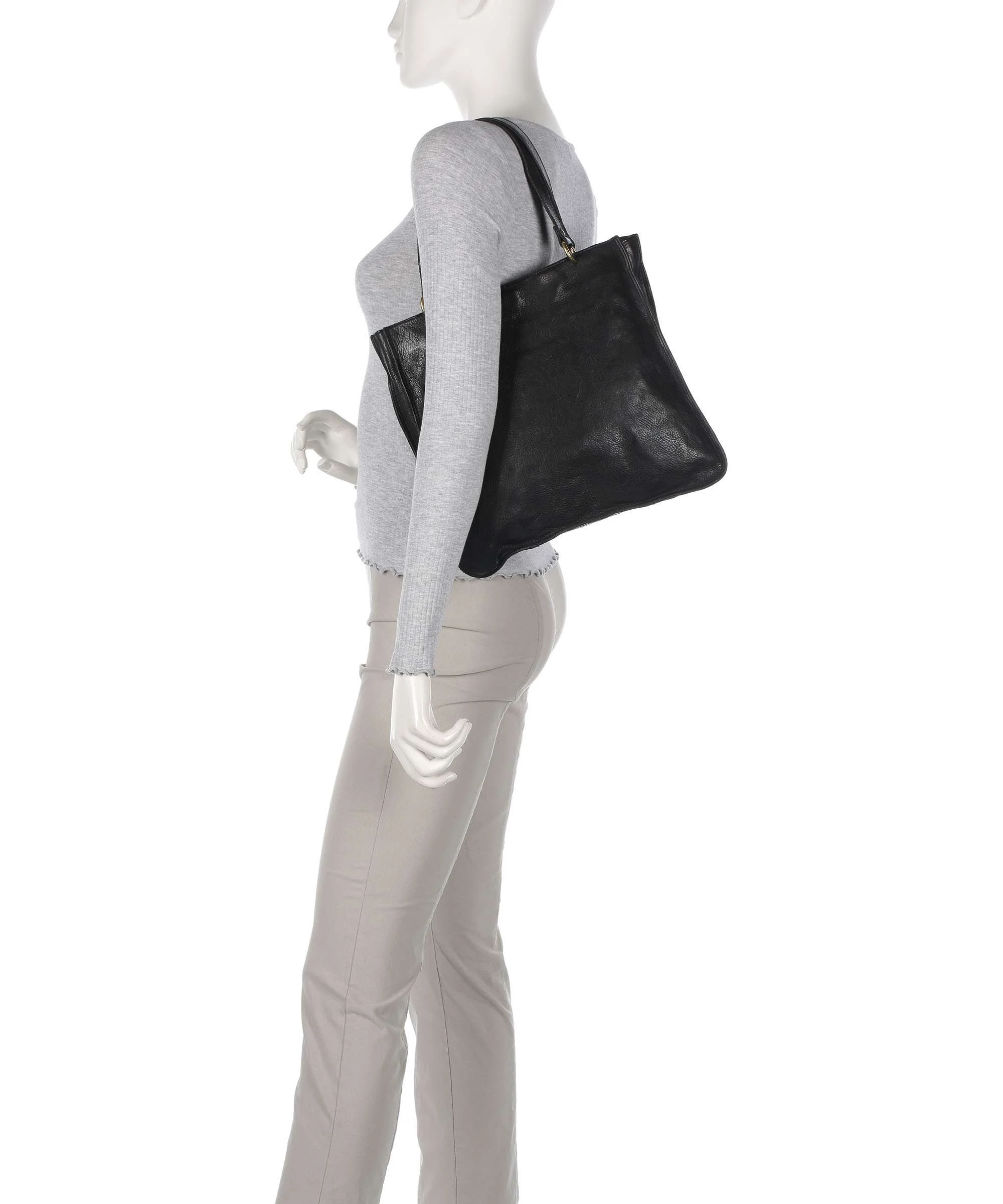 Campomaggi Tote bag nero - Image 3