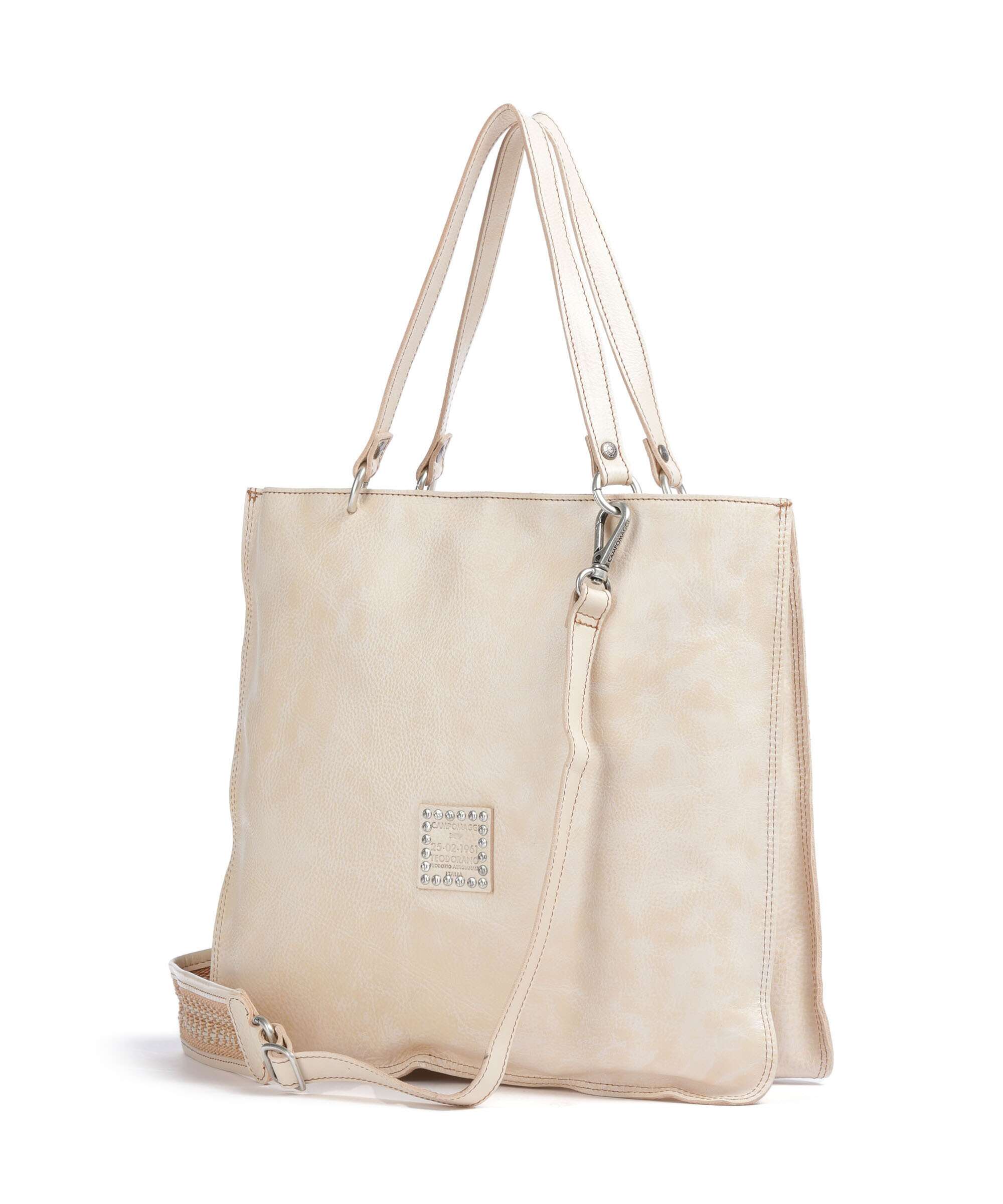 Campomaggi Tote bag crema - Image 2