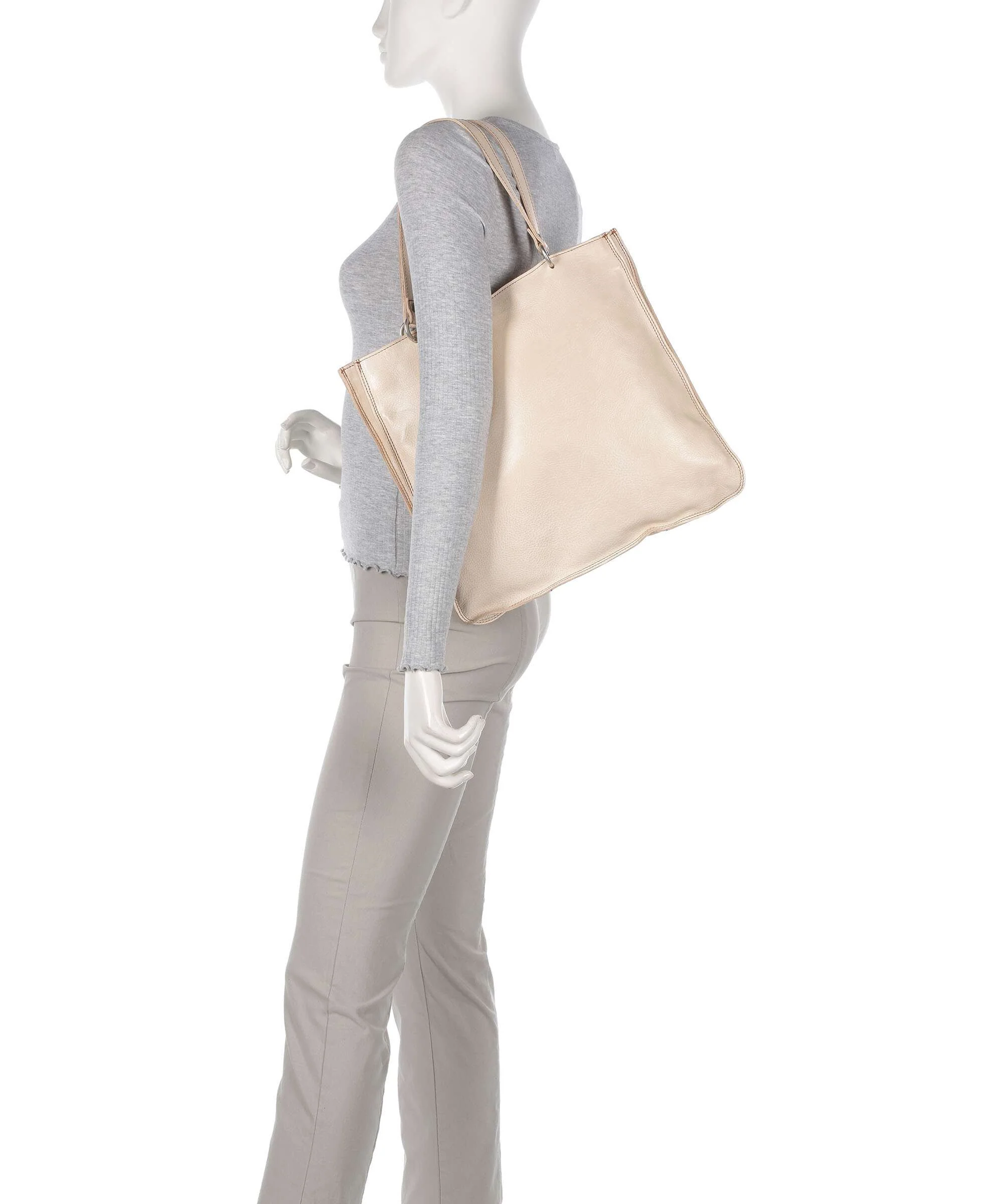 Campomaggi Tote bag crema - Image 3