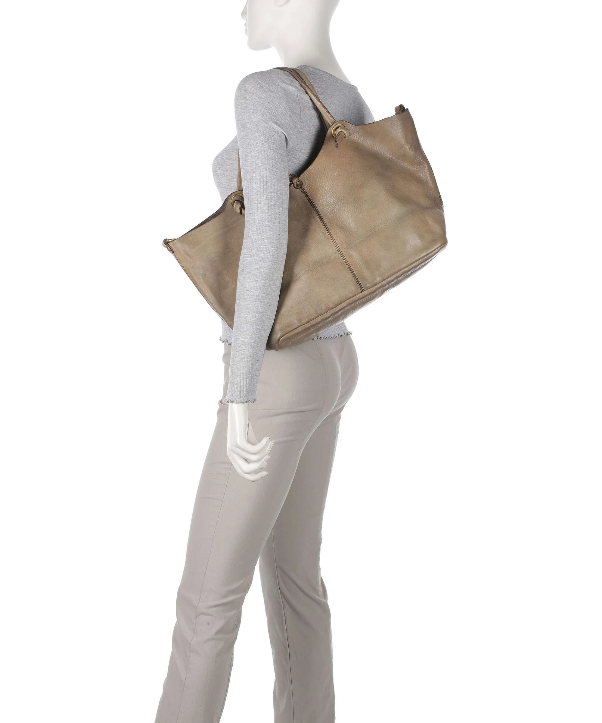 Campomaggi Tote bag ghiaccio - Image 3