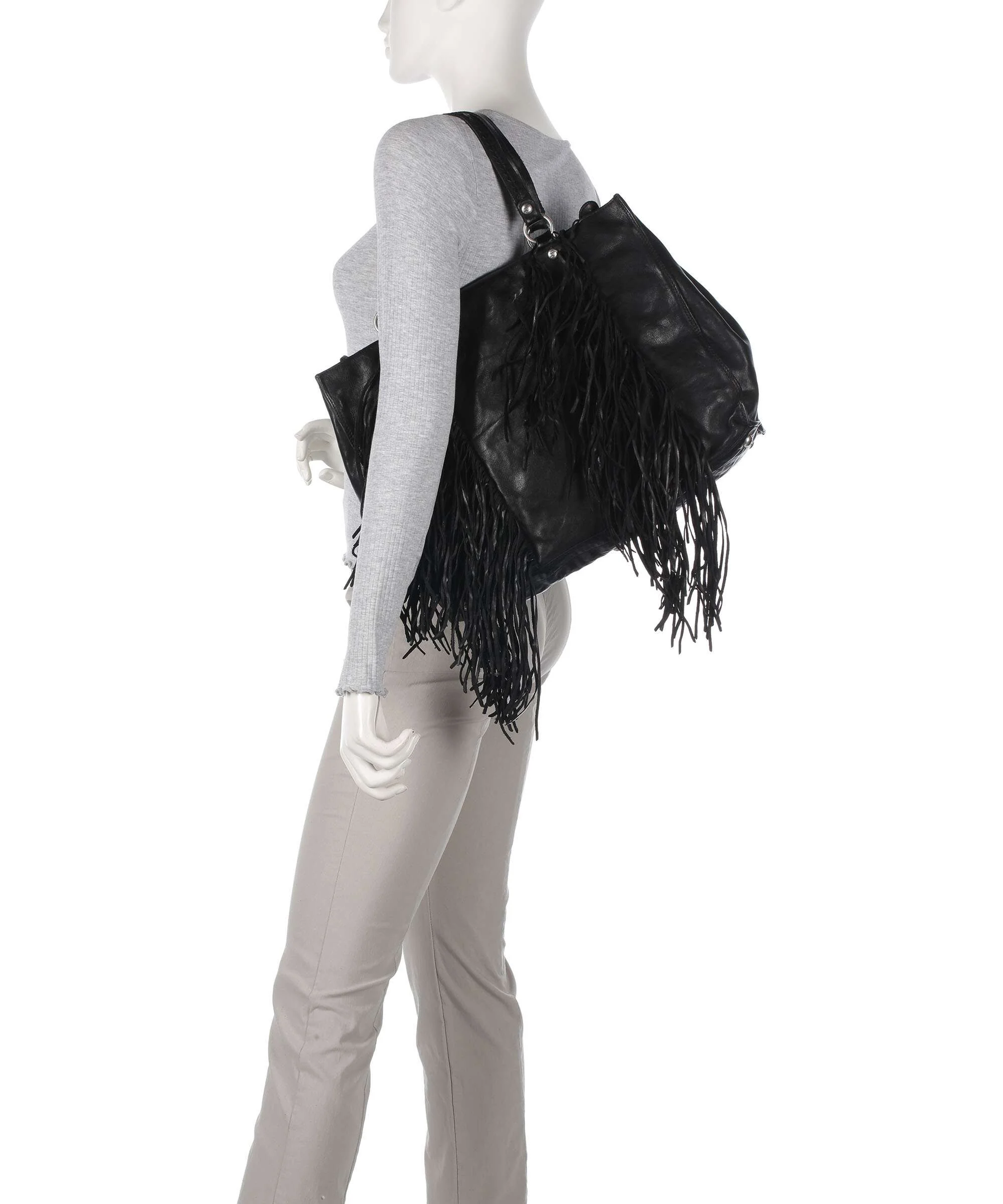 Campomaggi Tote bag nero - Image 3