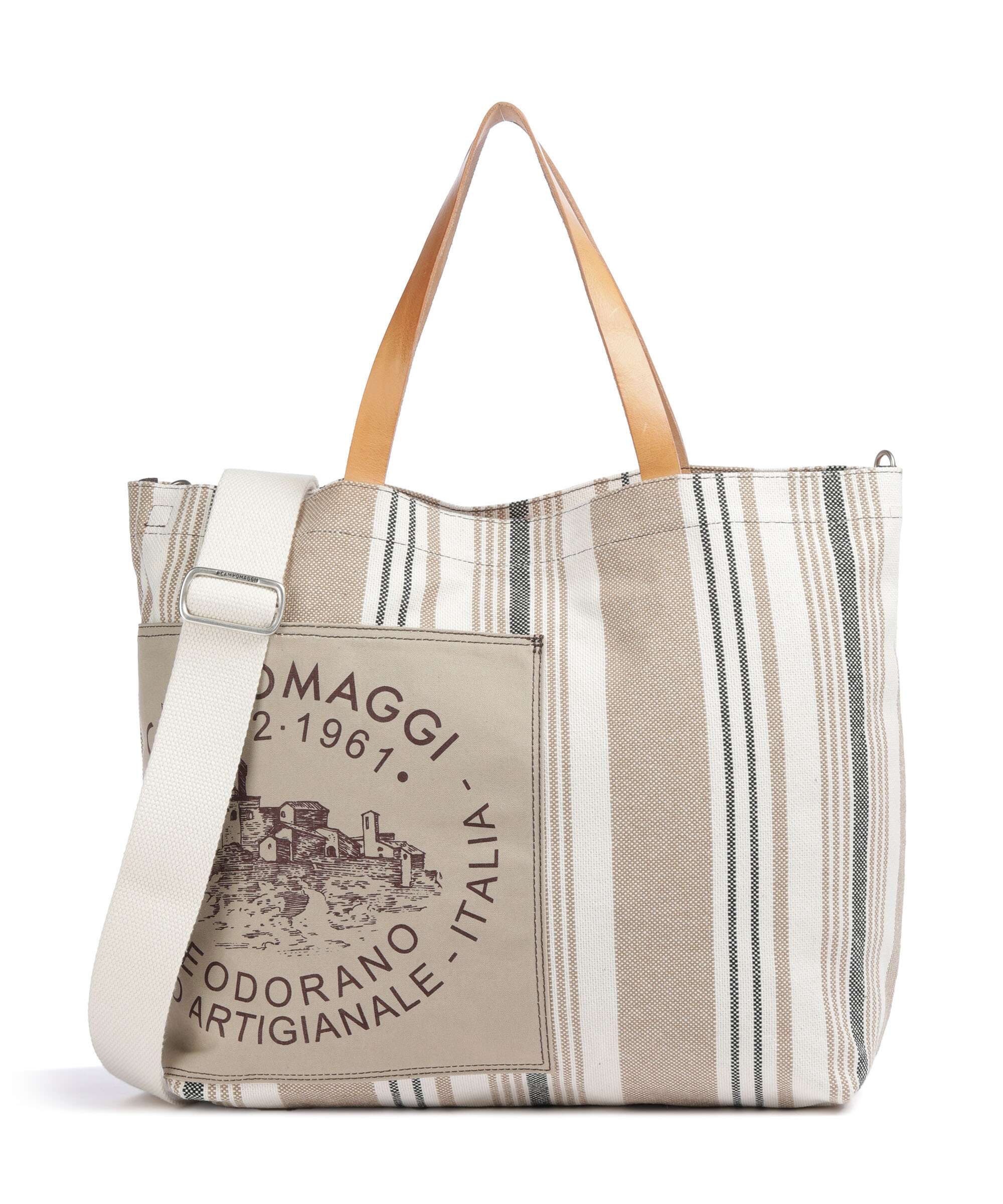 Campomaggi Tote bag beige/naturale/moro