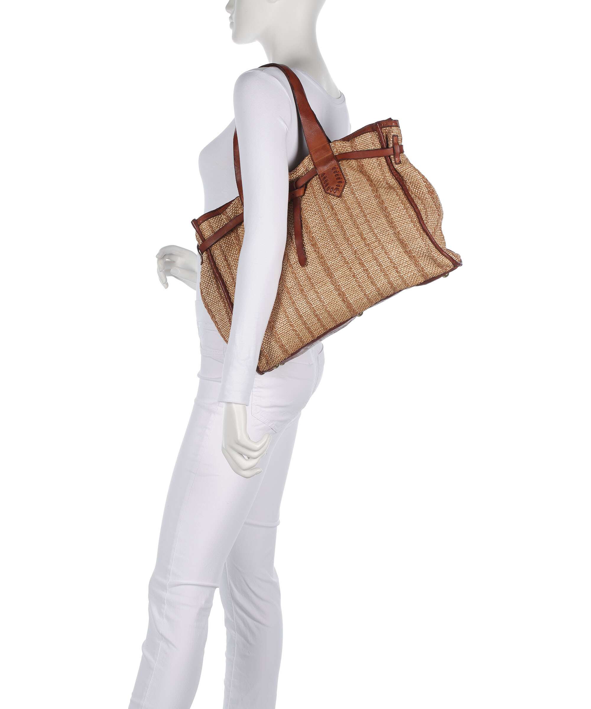 Campomaggi Tote bag cognac - Image 3