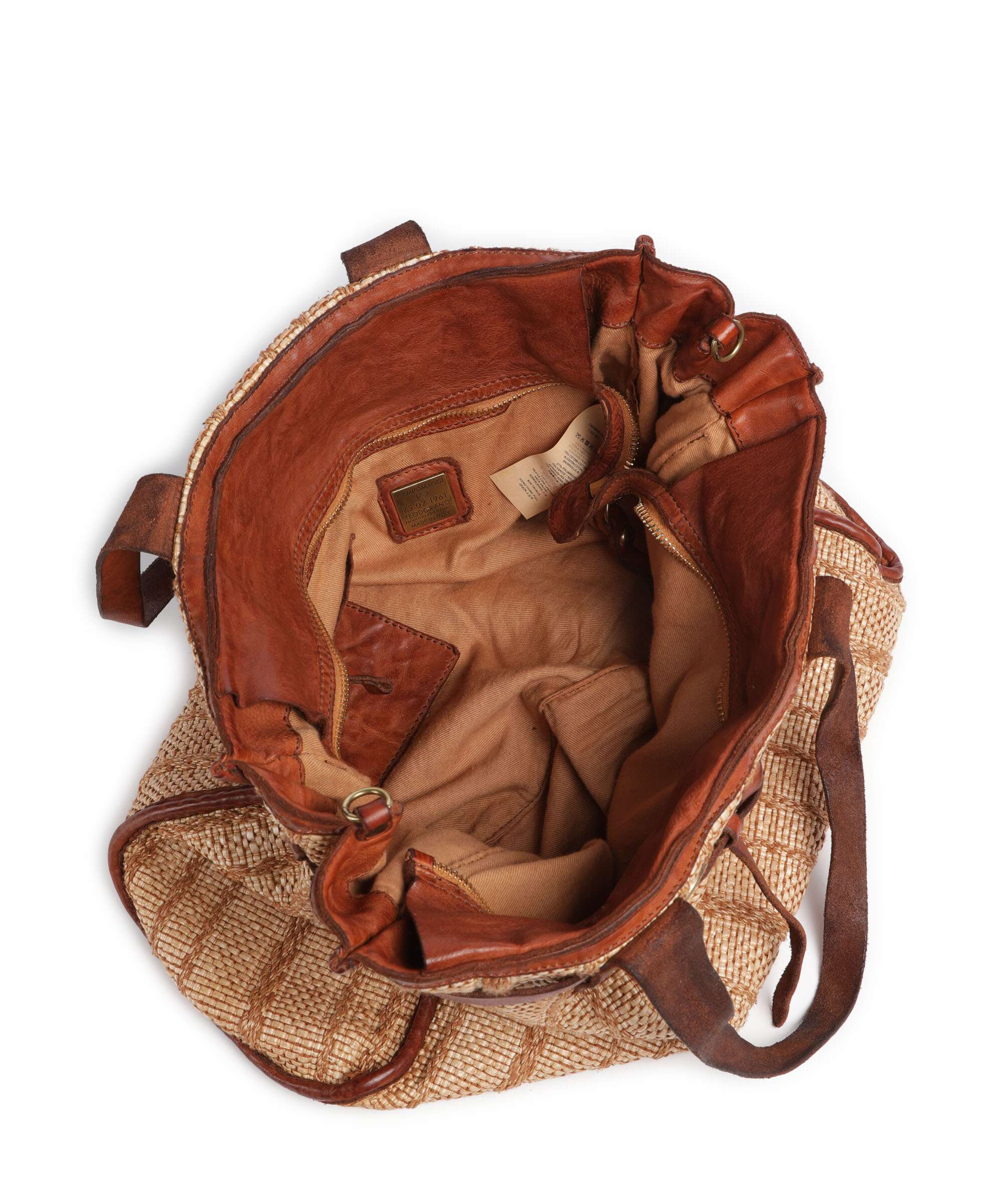Campomaggi Tote bag cognac - Image 6