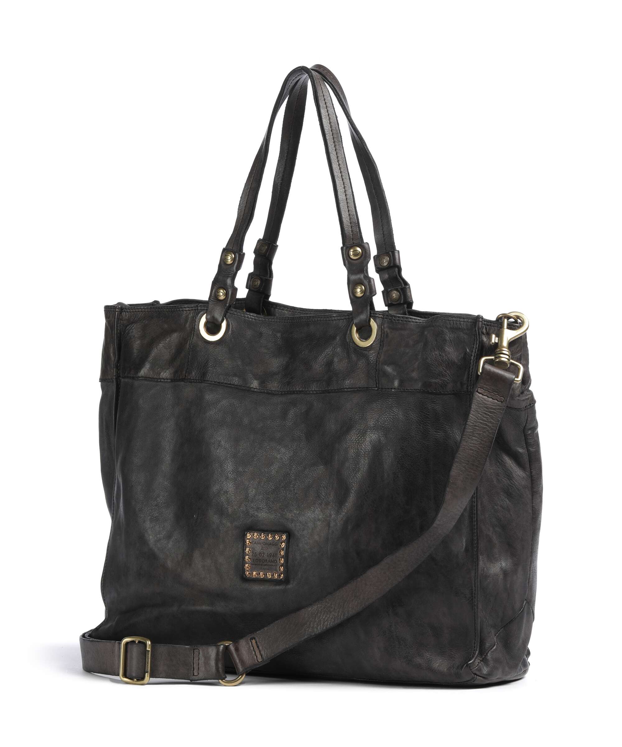 Campomaggi Tote bag grigio - Image 2