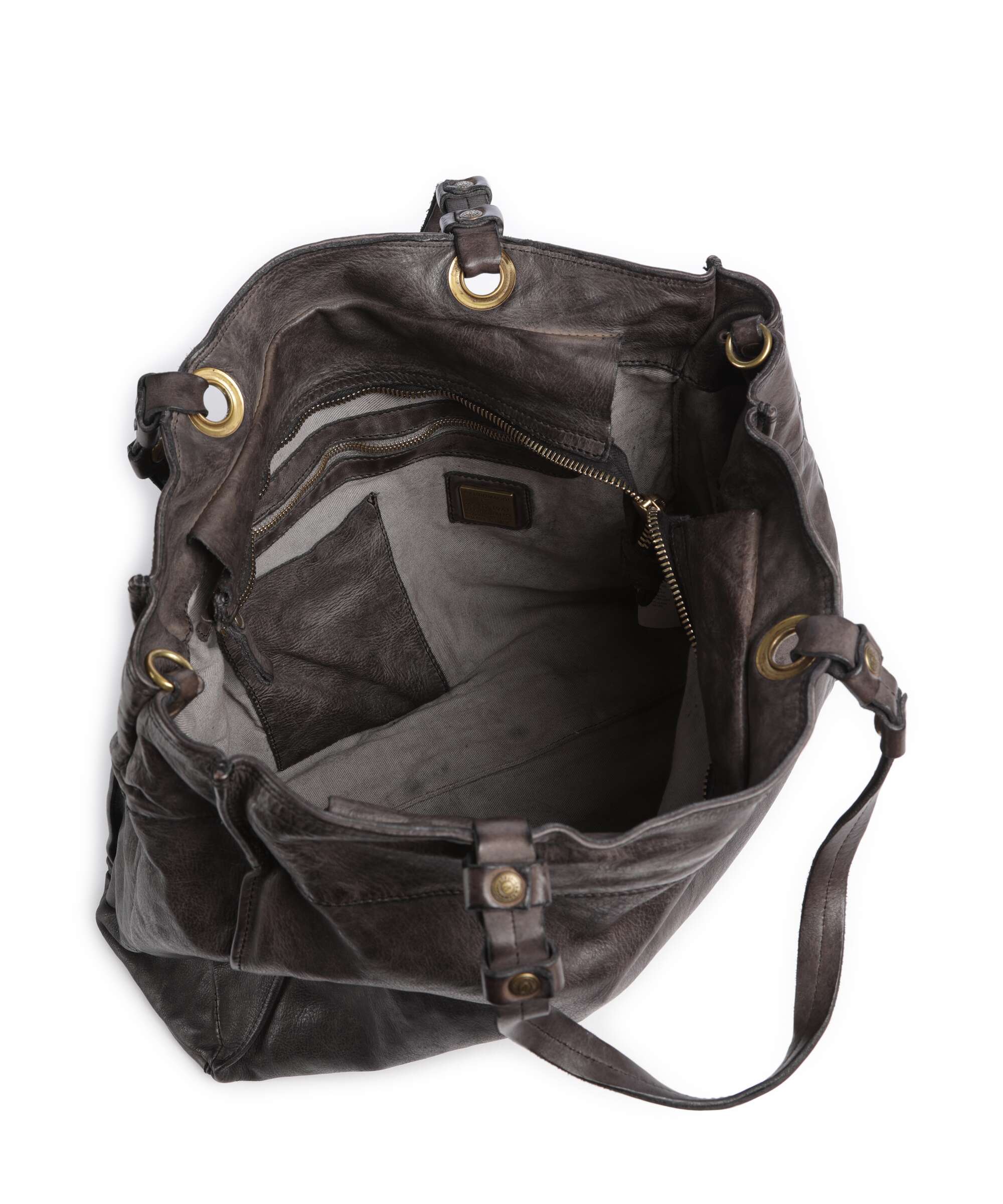 Campomaggi Tote bag grigio - Image 6