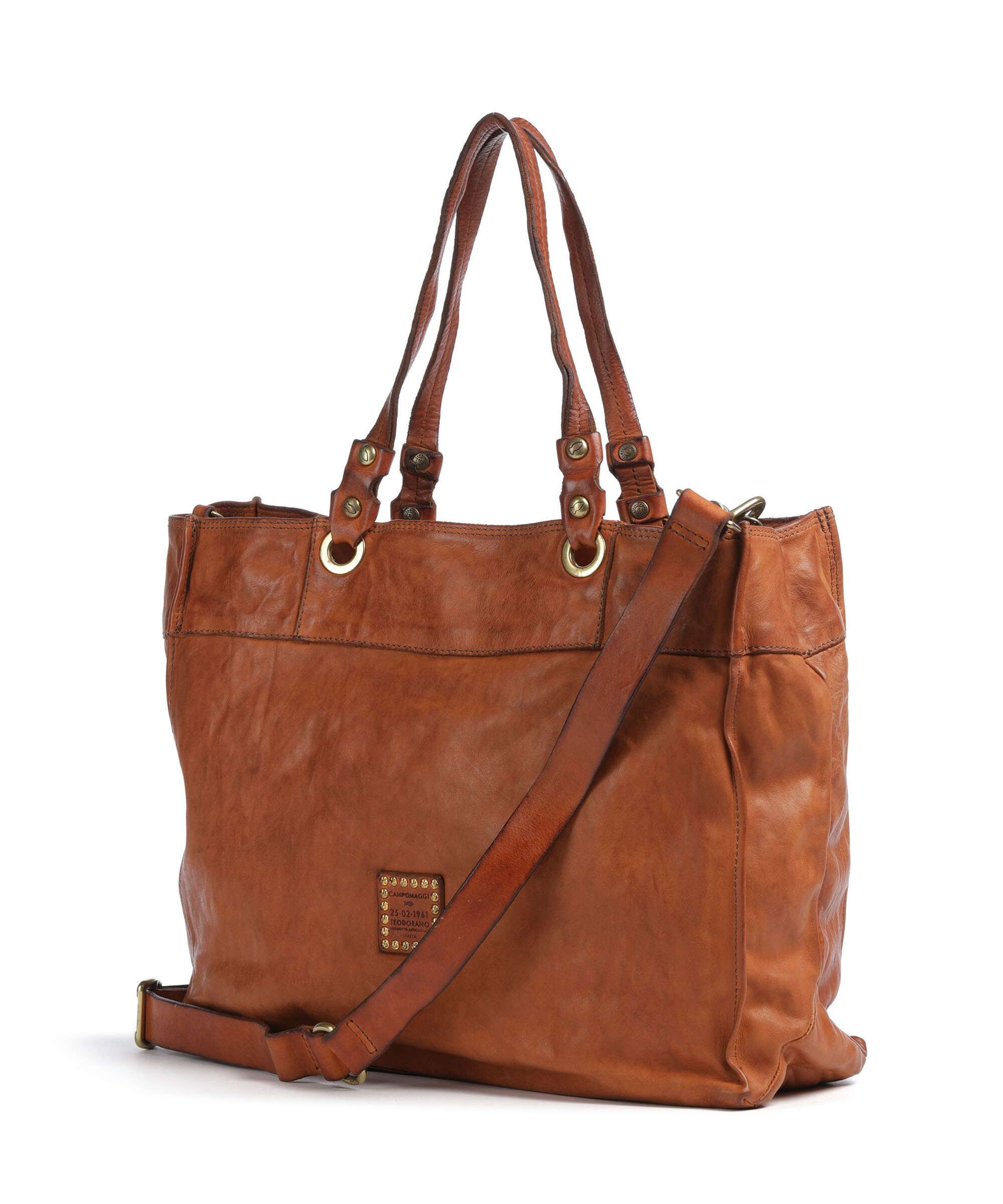 Campomaggi Tote bag cognac - Image 2