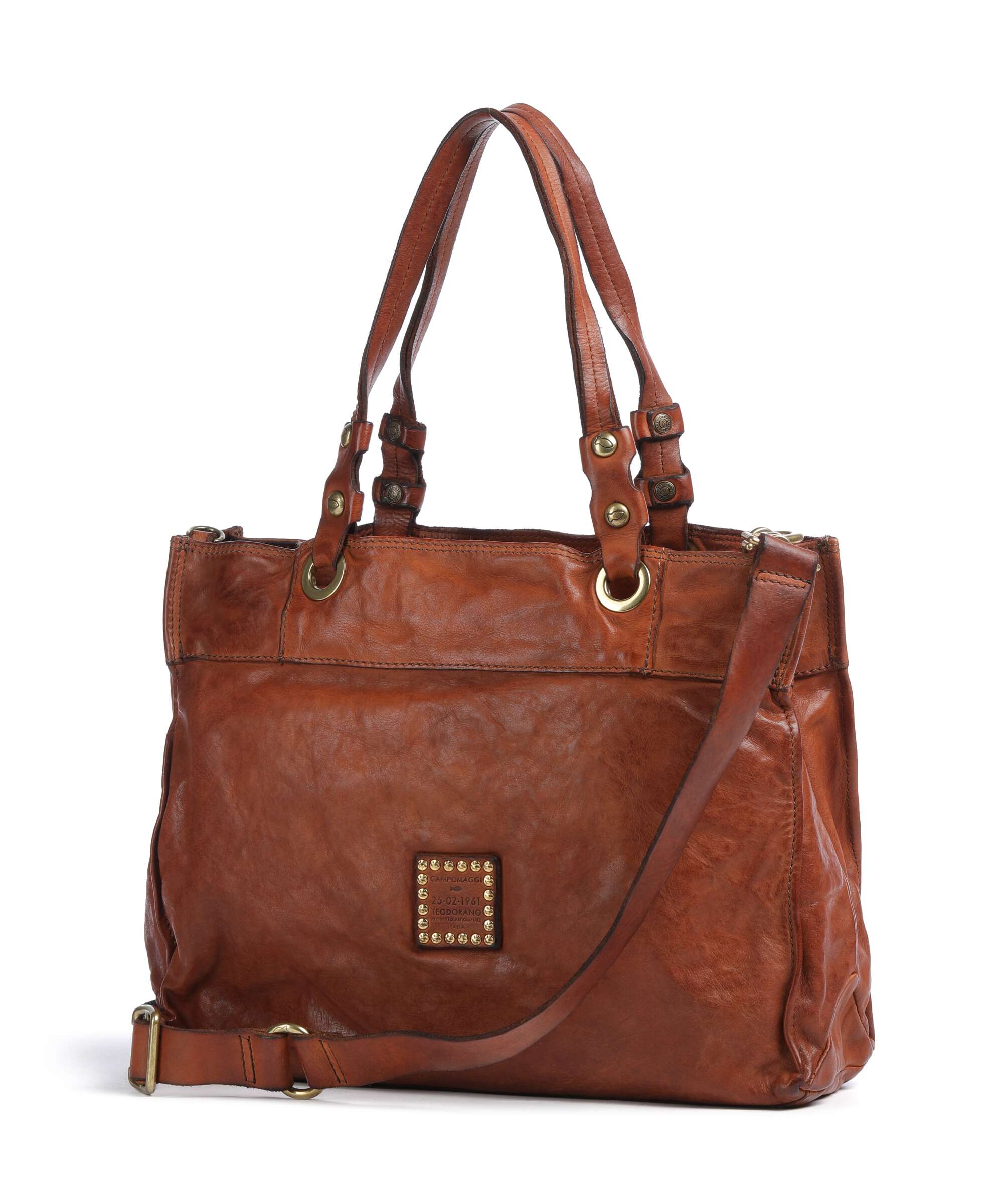 Campomaggi Tote bag cognac - Image 2