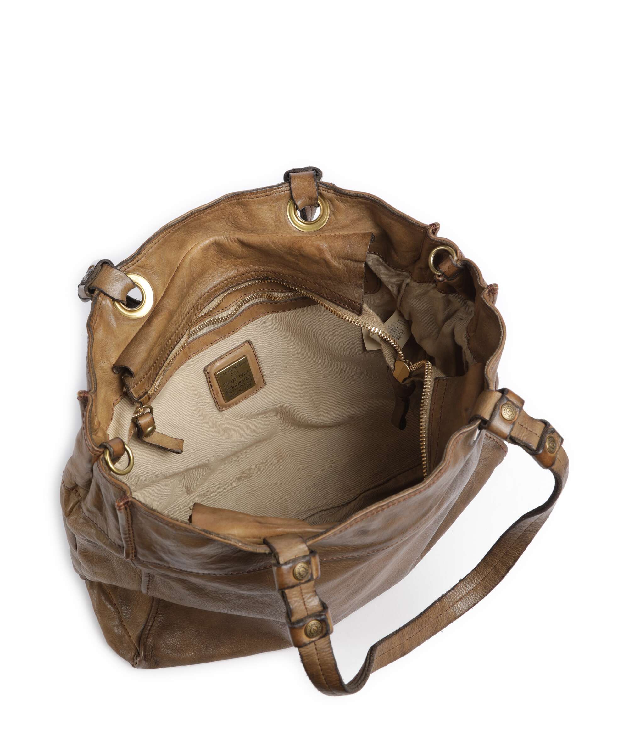Campomaggi Tote bag verde militare - Image 6