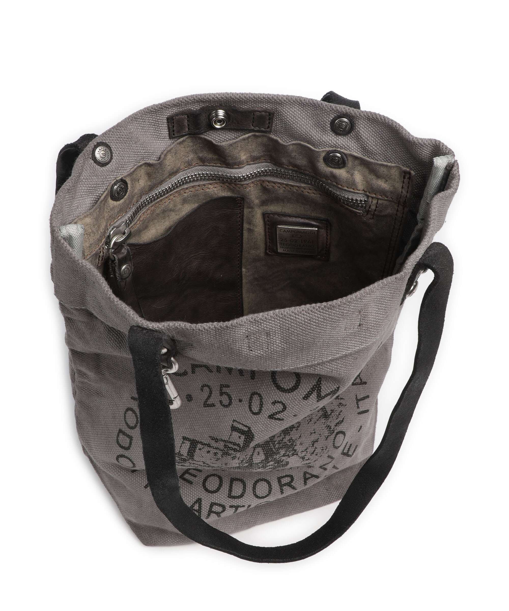 Campomaggi Tote bag grey - Image 6